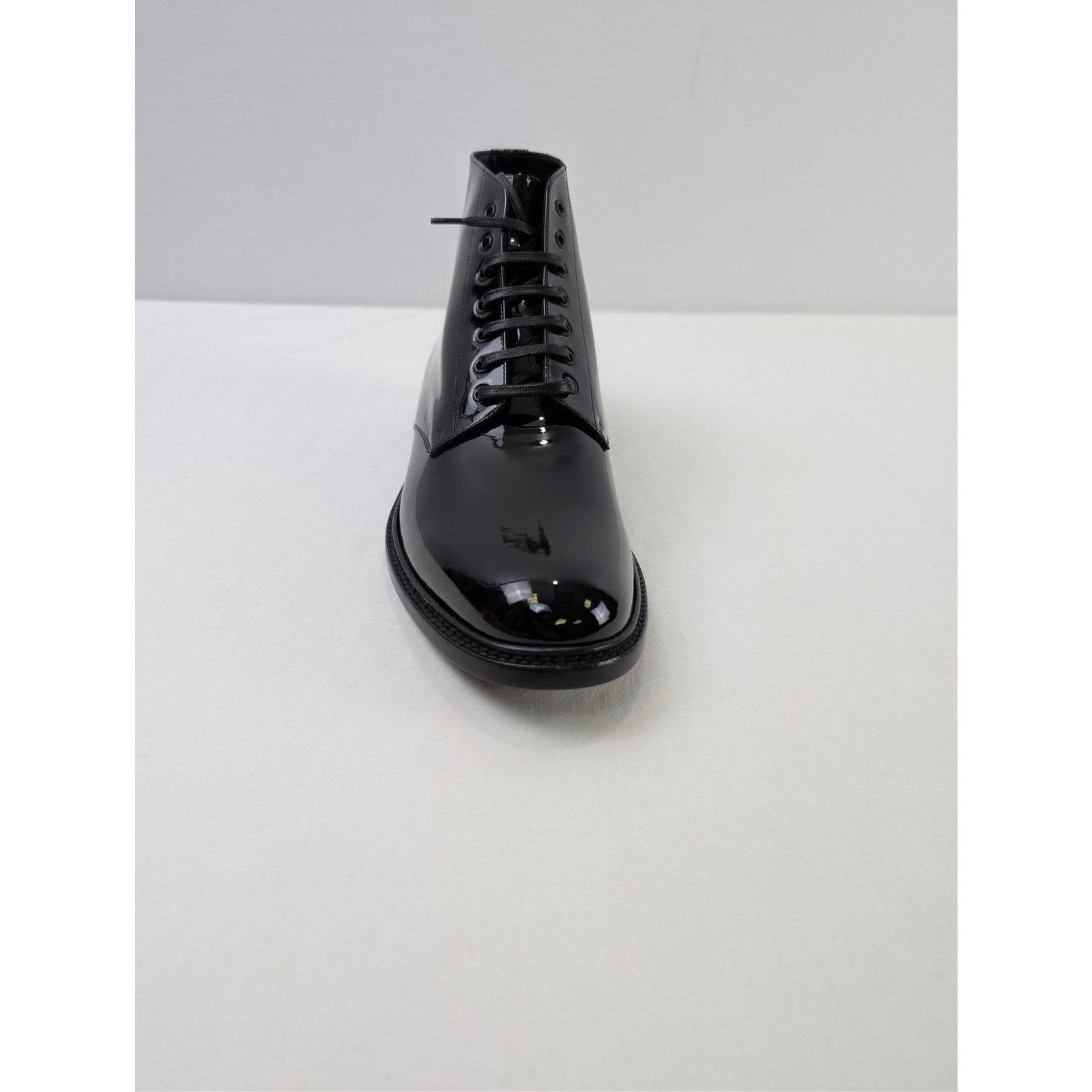 Saint Laurent Paris o1rshd1 Army 20 Lace up Boot in Black Size US 9.5 / EU 42-43 - 14 Thumbnail