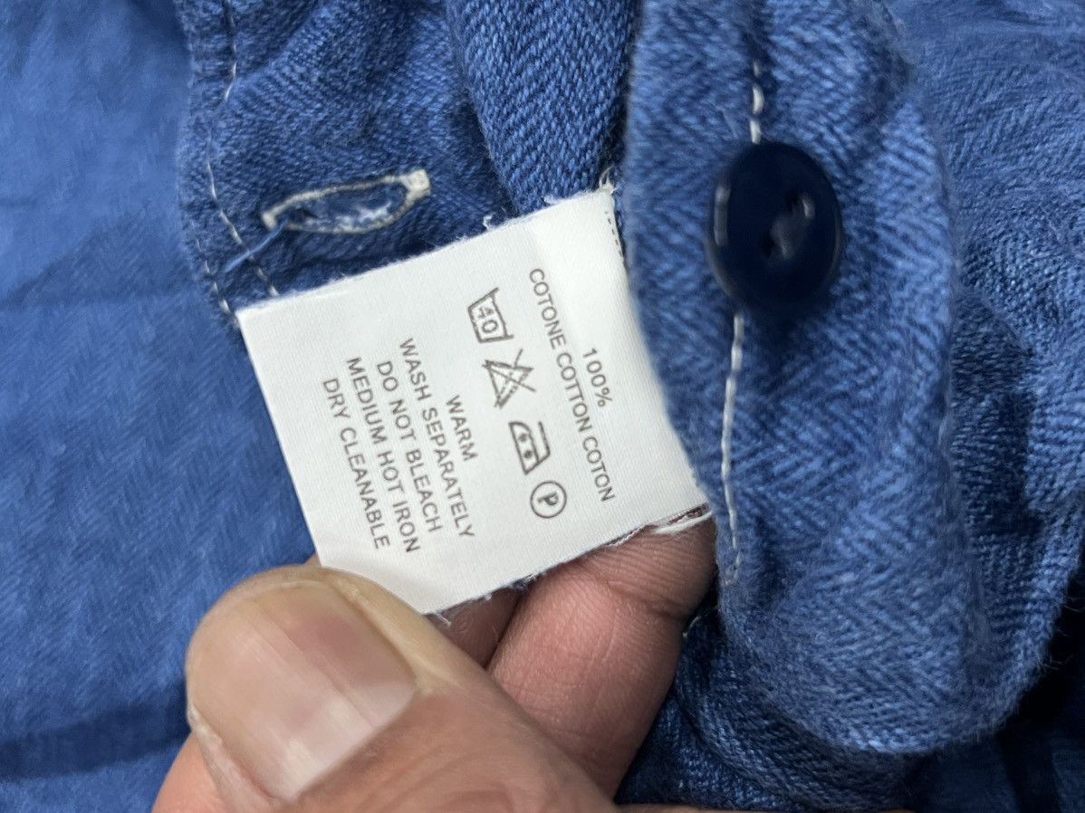 Kapital KAPITAL Indigo Workwear Shirt Size US XL / EU 56 / 4 - 8 Thumbnail