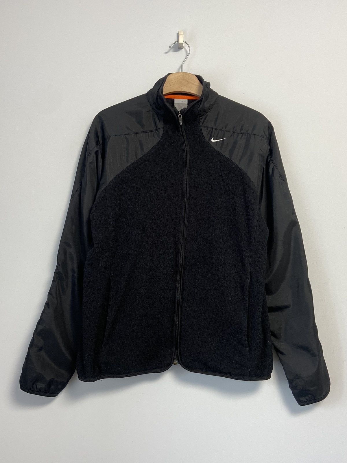 Vintage Nike Vintage Y2K style nylon fleece zip hype Size US M / EU 48-50 / 2 - 1 Thumbnail