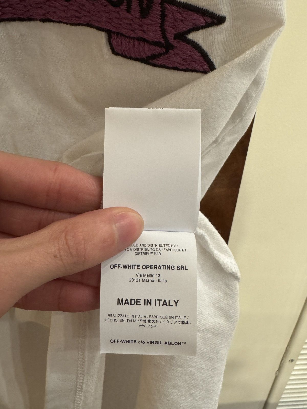 Off-White Off-White Bart Simpson Embroidered T-Shirt with Back Logo Size US S / EU 44-46 / 1 - 9 Thumbnail