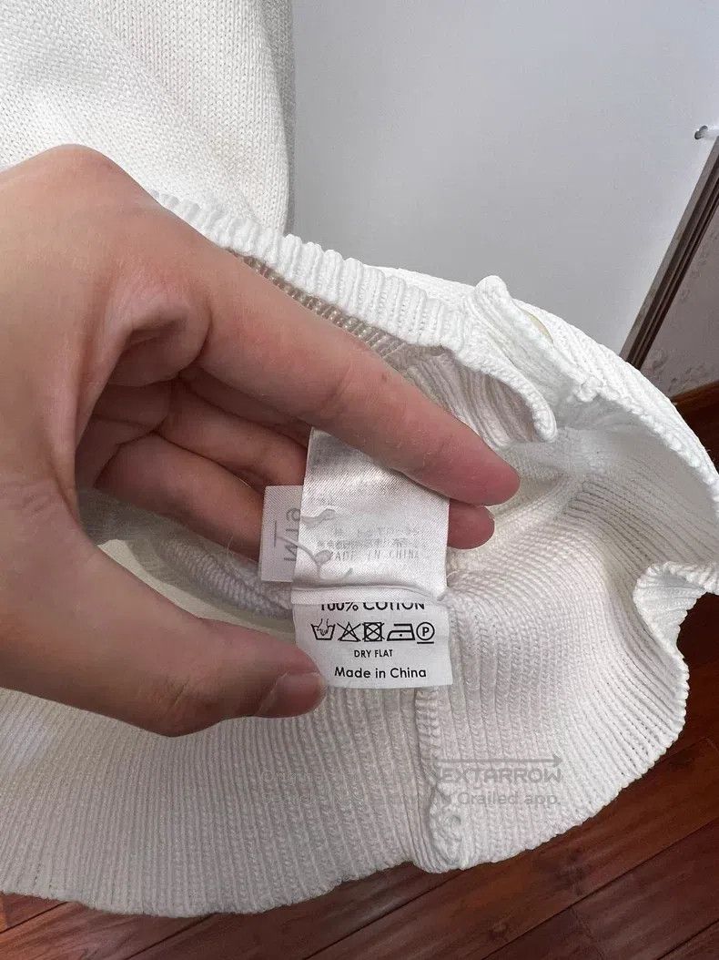 Dries Van Noten DRIES VAN NOTEN White Retro Knit Cardigan Size M / US 6-8 / IT 42-44 - 6 Thumbnail