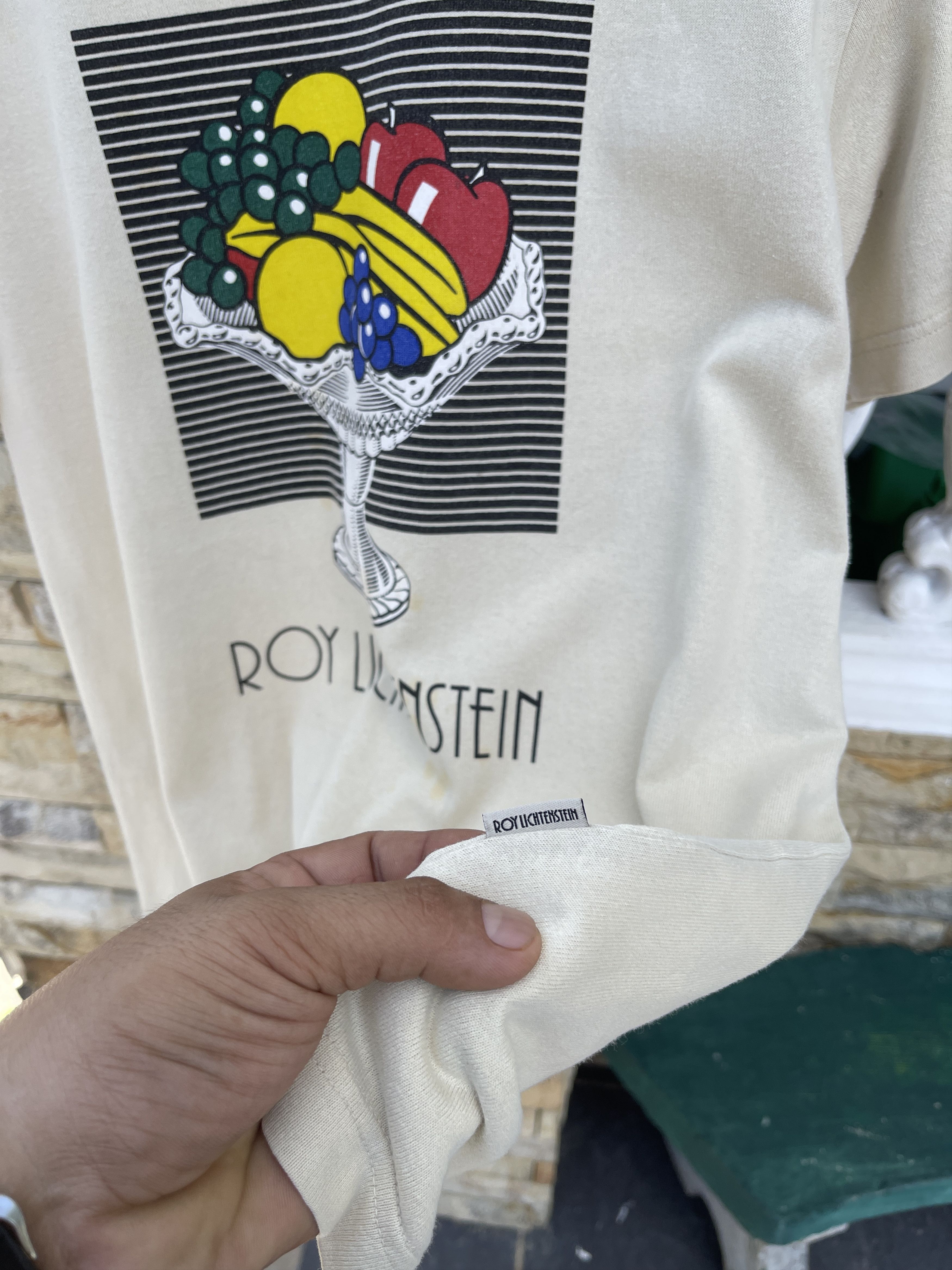 Vintage Last Drop🔥Rare🔥Vintage Art Roy Lichtenstein Pop Art T-Shirt Size US M / EU 48-50 / 2 - 3 Thumbnail