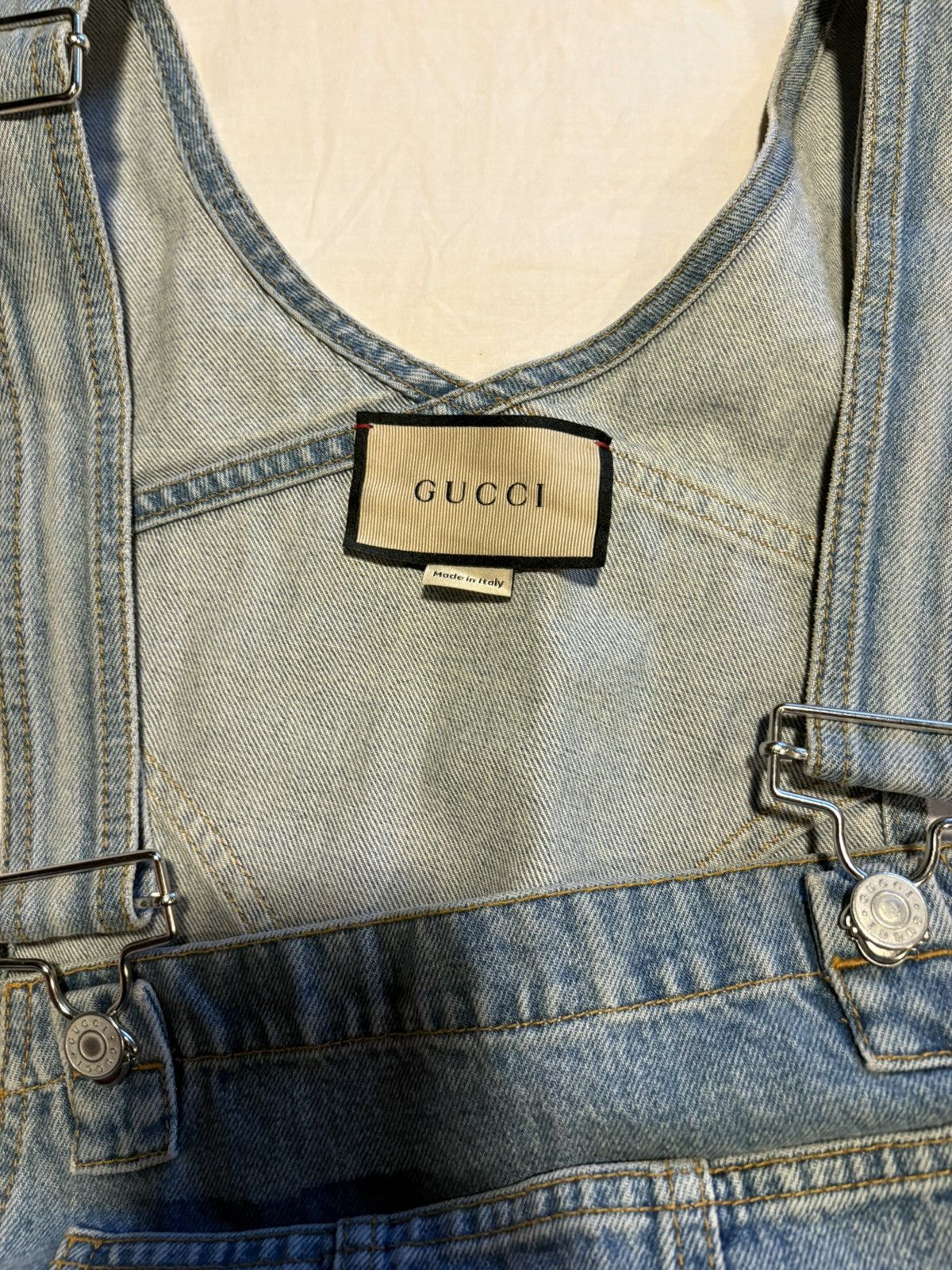 Gucci Gucci Fuori!!! Denim overalls. Size US 32 / EU 48 - 10 Thumbnail