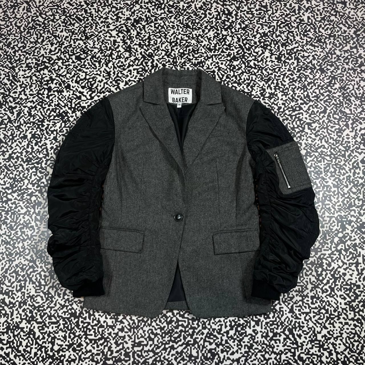 Japanese Brand Walter Baker Archive Japanese Style Blazer Sleevess Bomber Size S / US 4 / IT 40 - 2 Thumbnail