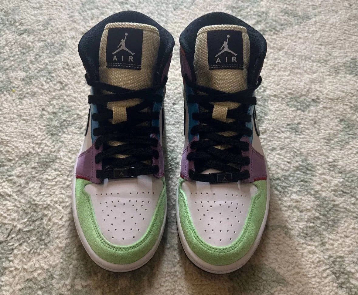 Jordan Brand Air Jordan 1 SE Mid Lightbulb W Size US 8.5 / IT 38.5 - 4 Thumbnail