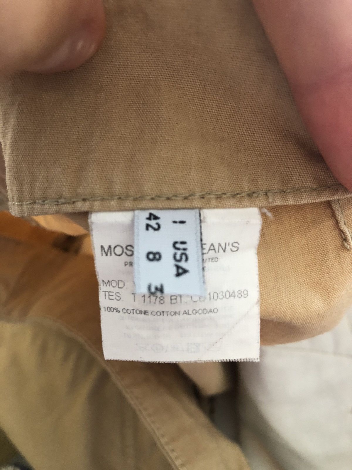 Moschino MOSCHINO JEANS VINTAGE NO WAIST PANTS Size US 29 - 6 Thumbnail