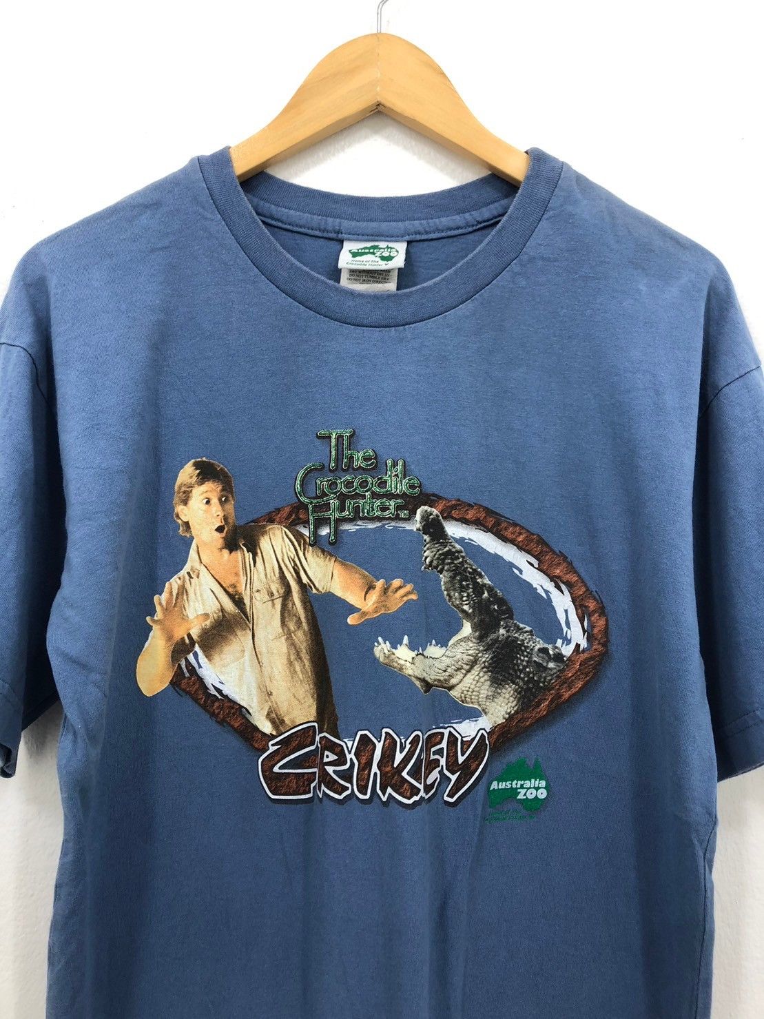 Vintage Vintage The Crocodile Hunter Shirt Steve Irwin bn Size US M / EU 48-50 / 2 - 1 Thumbnail