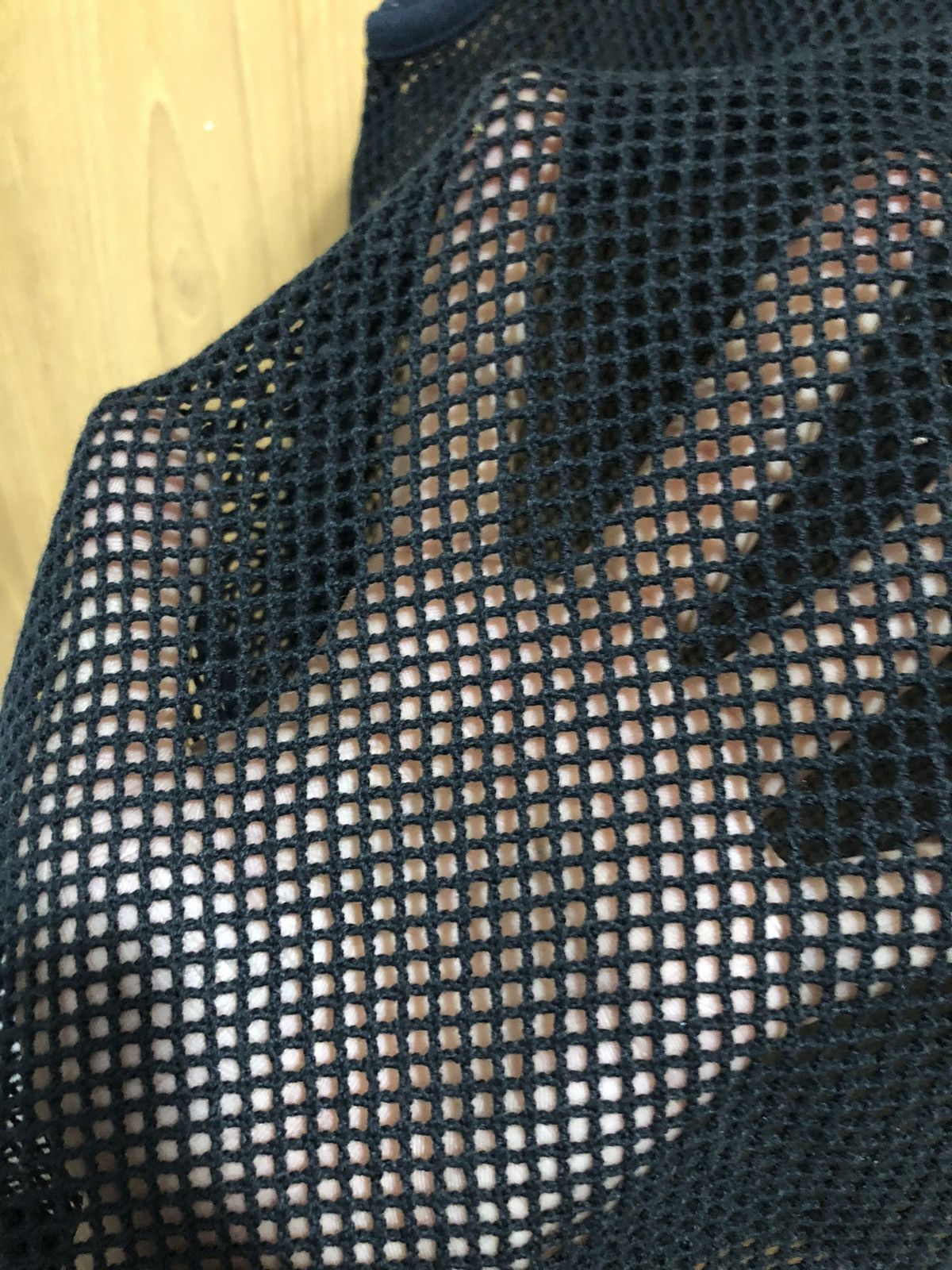 14th Addiction × Japanese Brand Y2k Body Wave Mesh Tank Top Size US L / EU 52-54 / 3 - 4 Thumbnail