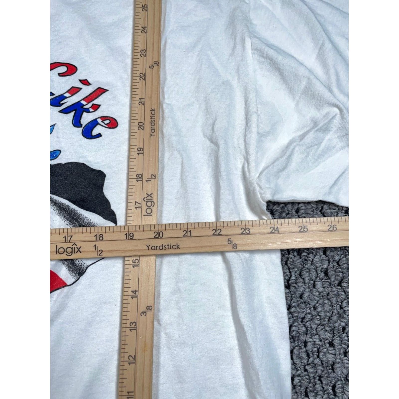 Jerzees VINTAGE Jerzees Texas Flag Print T-Shirt Adult XL White Men Short Sleeve Crew Neck 90s USA Made Size US XL / EU 56 / 4 - 5 Thumbnail