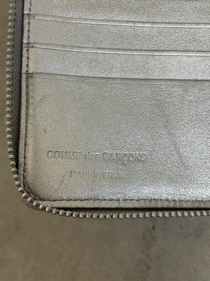 Comme des Garcons 2000s Comme des Garçons Geometric Shapes Silver Wallet Size ONE SIZE - 8 Thumbnail