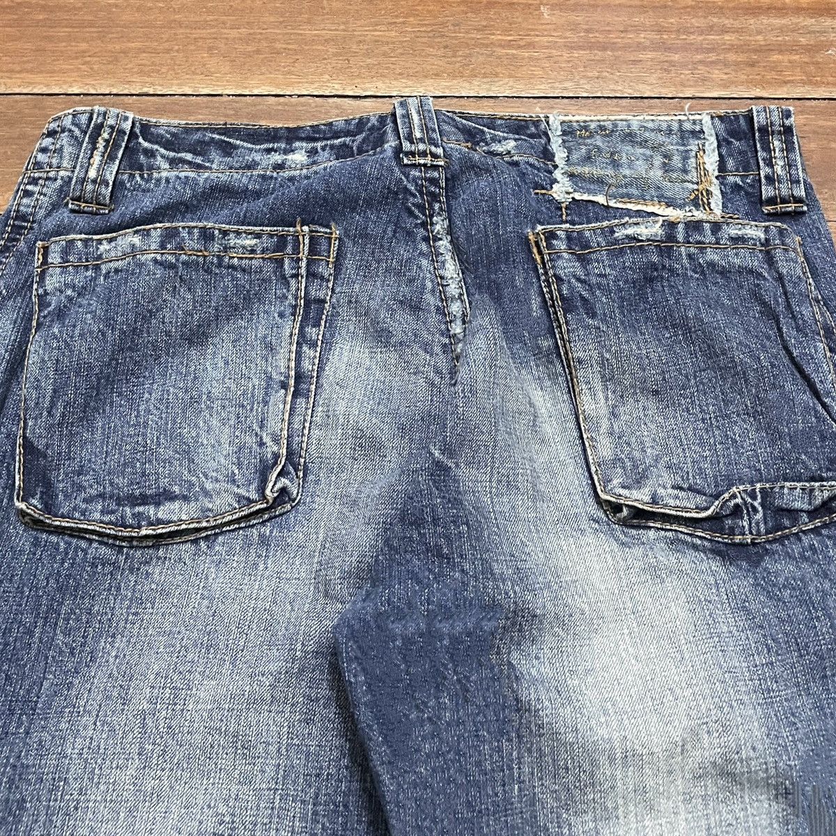 Japanese Brand × Le Grande Bleu (L.G.B.) × Vintage Rare Design Vintage Japanese Brand 2006 Jeans 1990s Size US 32 / EU 48 - 4 Thumbnail