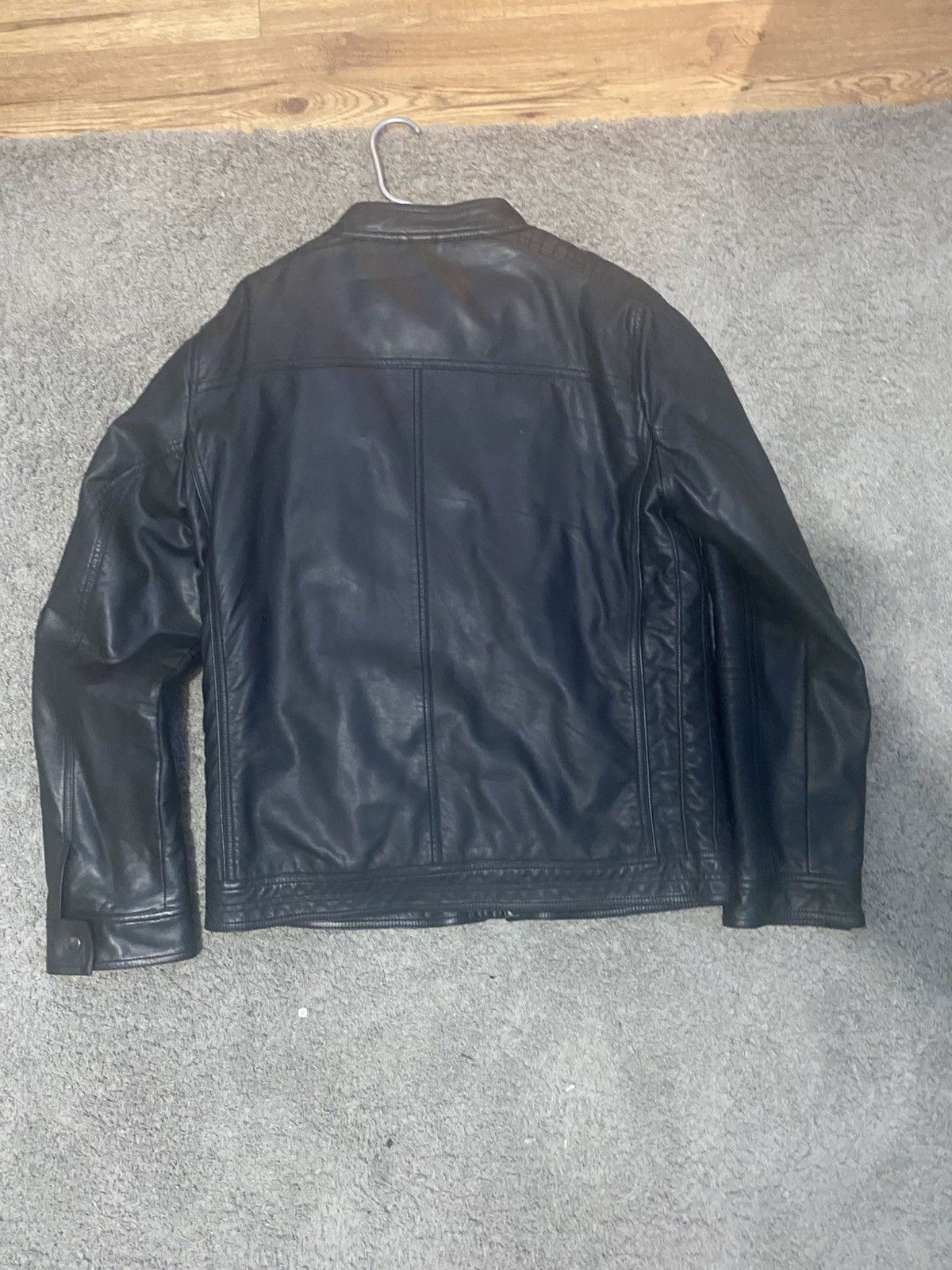 Other Vintage Biker leather jacket Size US L / EU 52-54 / 3 - 2 Thumbnail