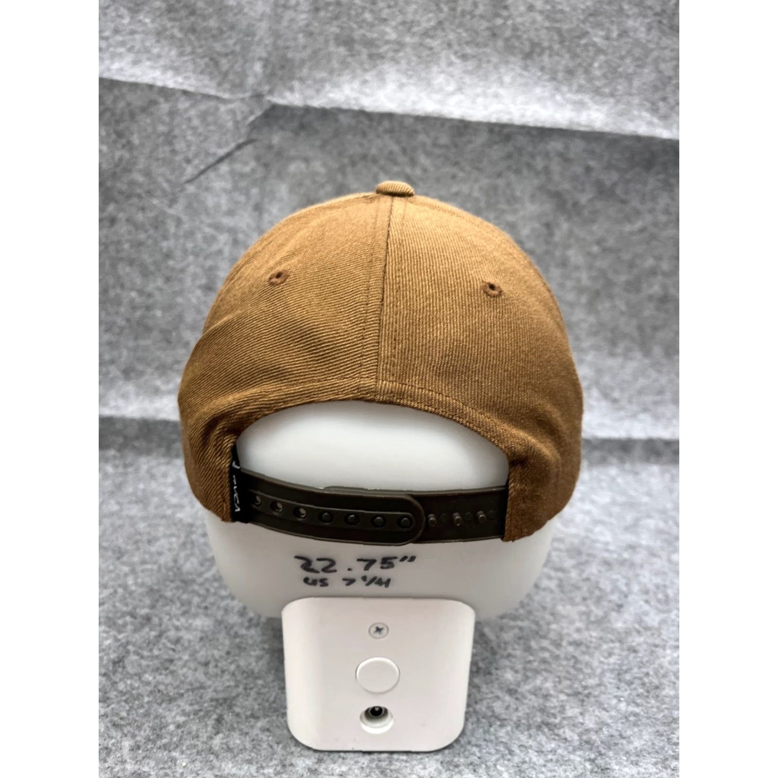 RVCA RVCA Hat Cap Snap Back Adult One Size Brown Embroidered Acrylic Wool Blend Twill Skate Beach Outdoor Men Size ONE SIZE - 6 Thumbnail