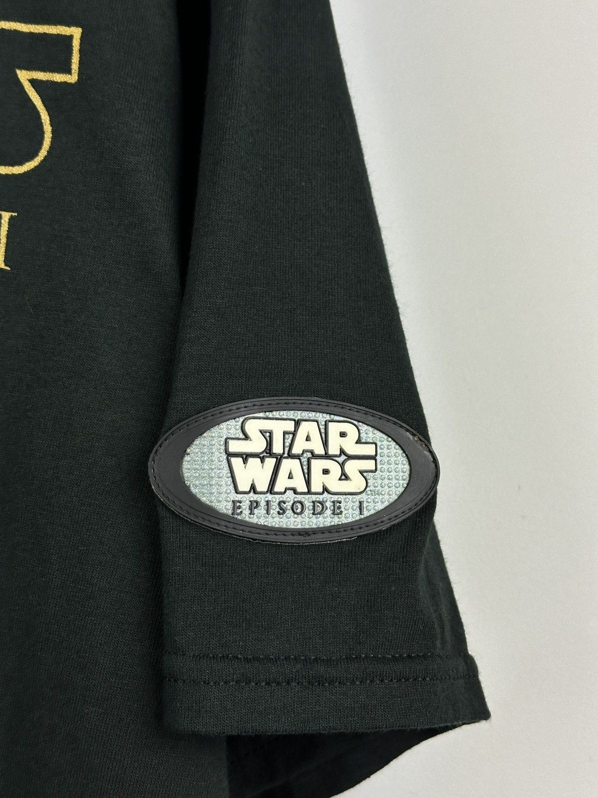 Star Wars × Vintage NWT! Vintage Star Wars Episode 1 Jedi vs Sith Promo T-Shirt Size US XL / EU 56 / 4 - 8 Thumbnail