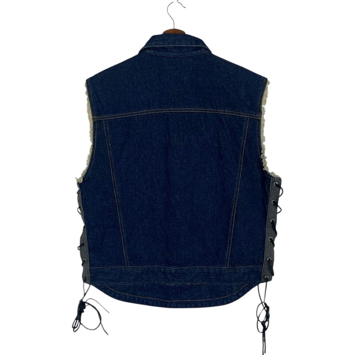 Kadoya VINTAGE KADOYA DENIM SLEEVELESS JACKET Size US L / EU 52-54 / 3 - 7 Thumbnail