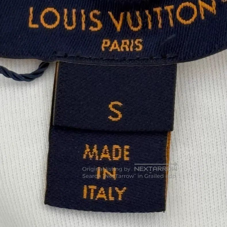 Louis Vuitton Louis Vuitton White solid chain logo short sleeves Size US S / EU 44-46 / 1 - 6 Thumbnail