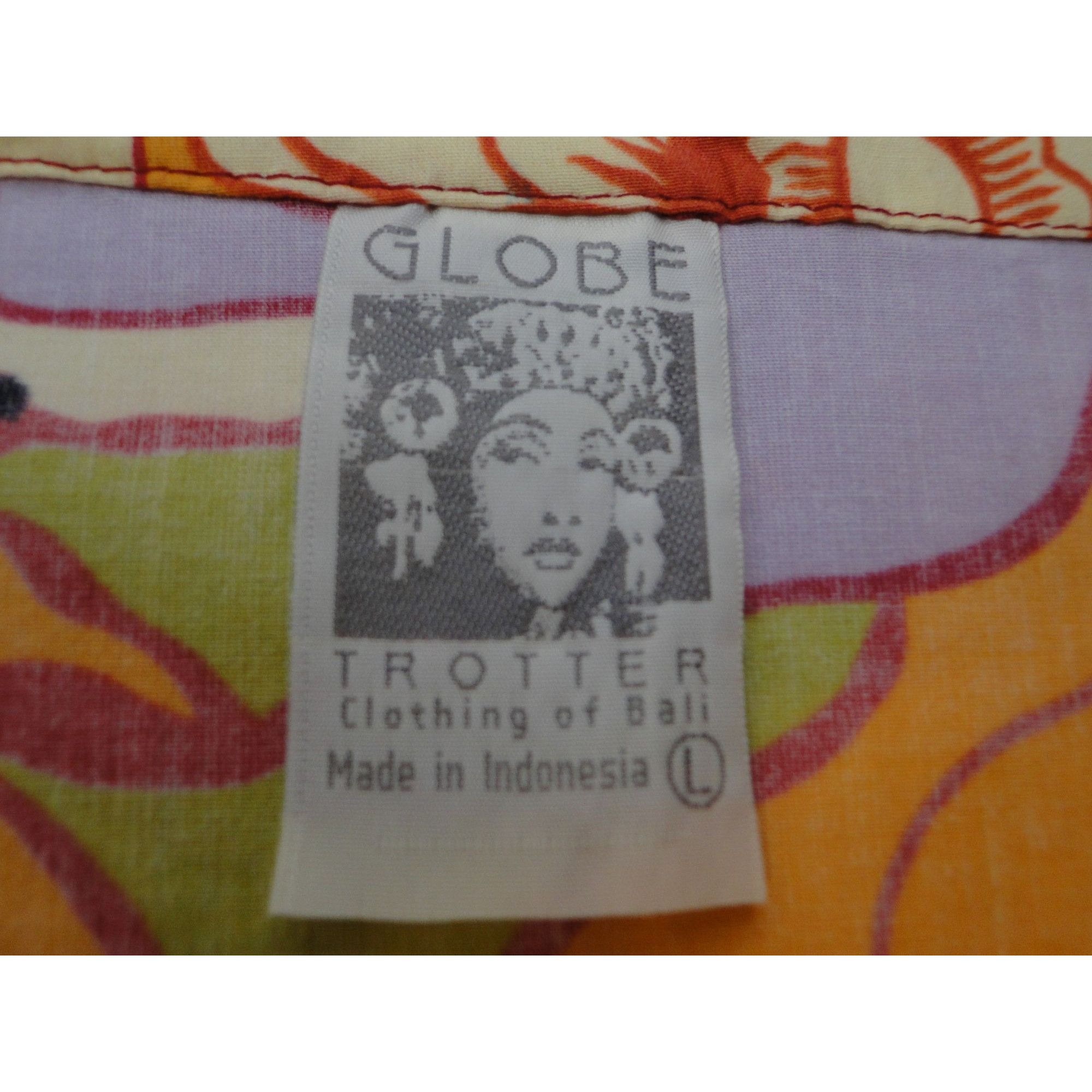Globe-Trotter Globe Trotter Bali Top Skirt Set XL L Orange Beaded Snap Ruf Size XL / US 12-14 / IT 48-50 - 13 Thumbnail