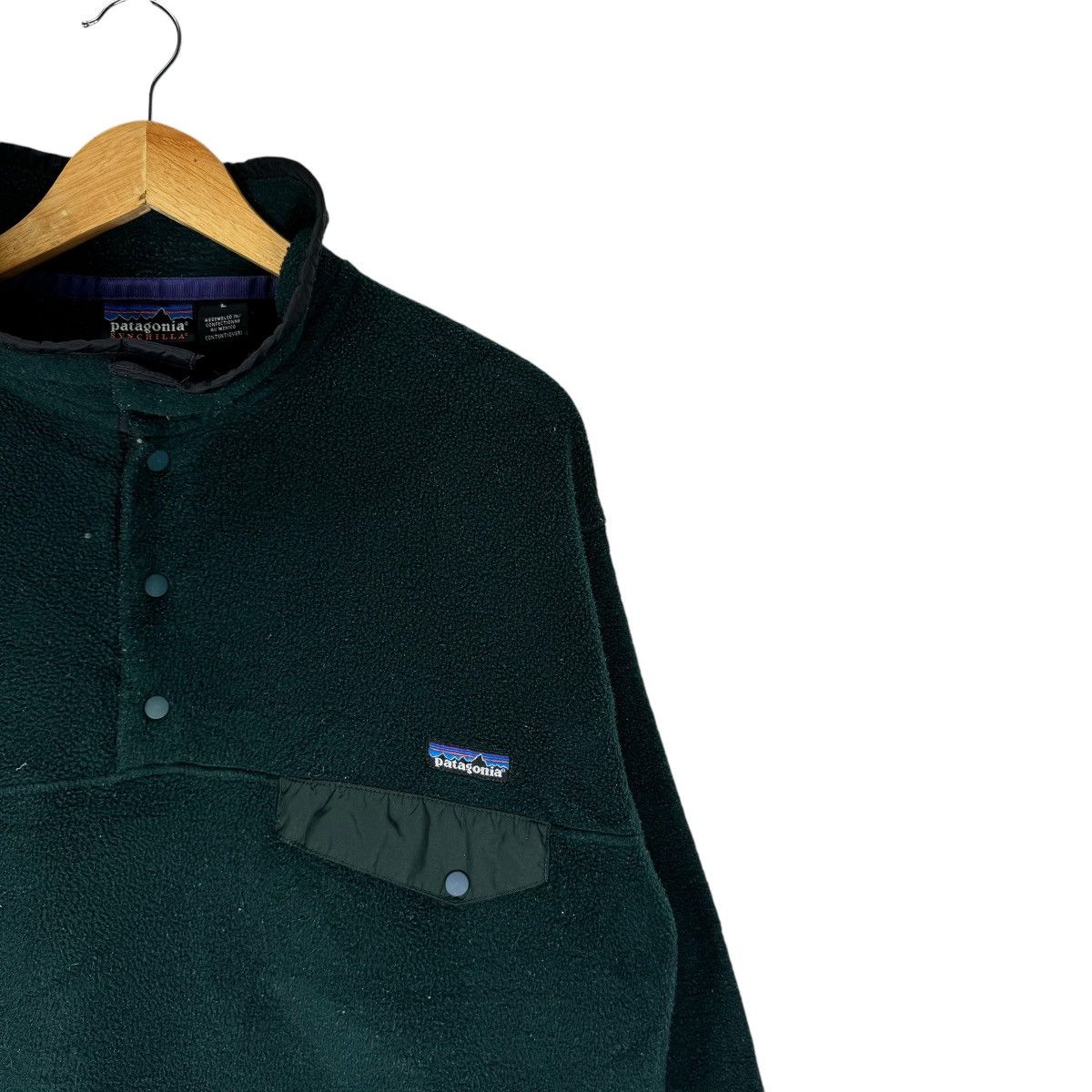Patagonia ❄️PATAGONIA SYNCHILLA SNAP BUTTON FLEECE SWEATER Size US L / EU 52-54 / 3 - 4 Thumbnail