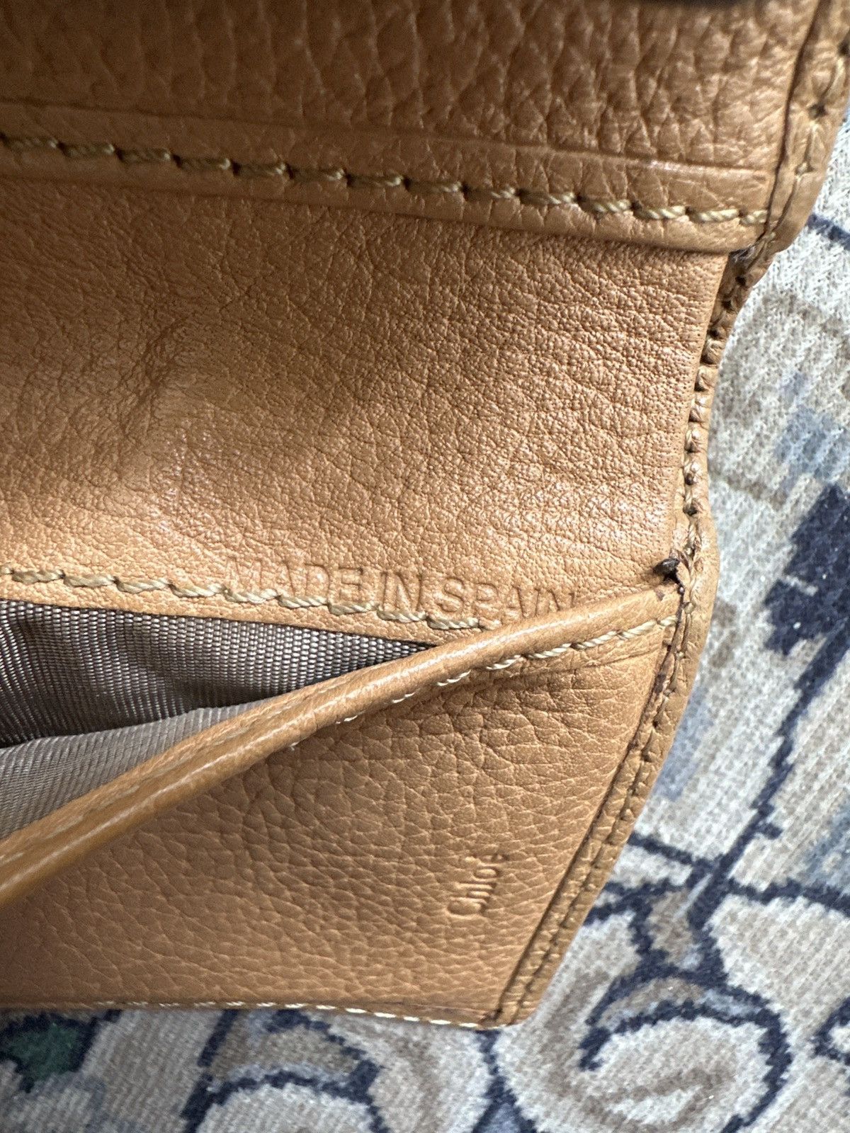 Chloe Chloe Light Tan Leather Paraty Flap Wallet Size ONE SIZE - 8 Thumbnail