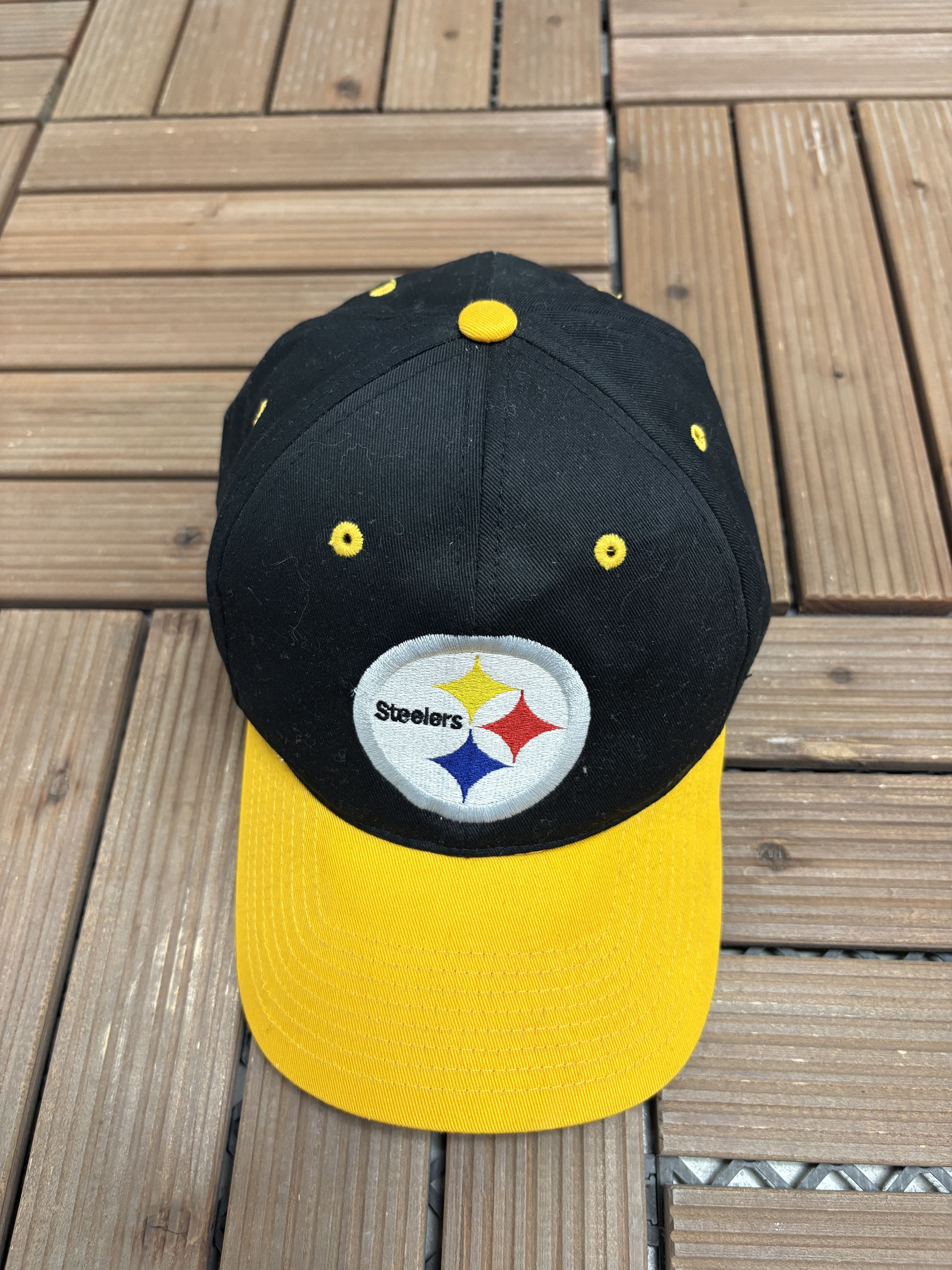 Vintage Pittsburgh Steelers Vintage Embroidered Snap Back Hat Size ONE SIZE - 2 Thumbnail