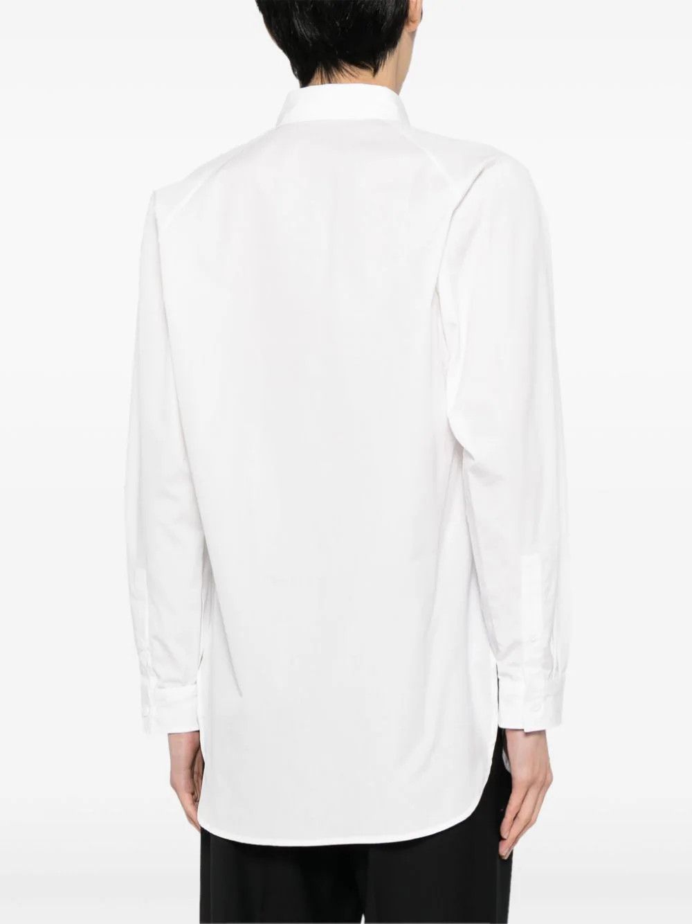 Yohji Yamamoto o1s1v1n0724 Button Shirts in White Size US M / EU 48-50 / 2 - 4 Thumbnail