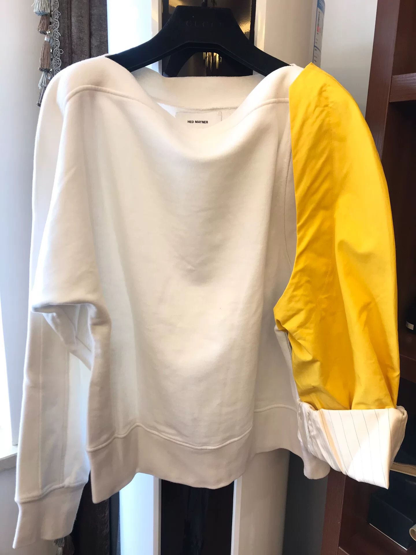 Hed Mayner Hed Mayner Women's Detachable Sleeve Sweatshirt Size S / US 4 / IT 40 - 1 Thumbnail