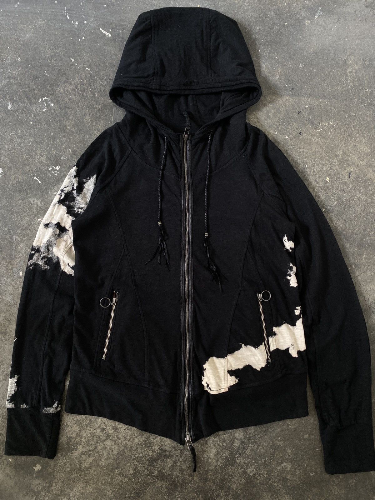 KMRii Vintage KMRii “Bleach Stained” Bono Hoodie Size US M / EU 48-50 / 2 - 4 Thumbnail