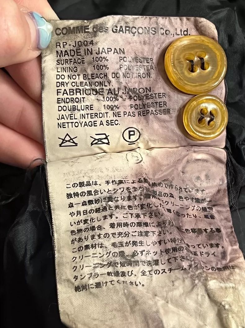 Comme des Garcons Comme Des Garcons Cut and split suit jacket 2502-Nextarrow Size L / US 10 / IT 46 - 5 Thumbnail