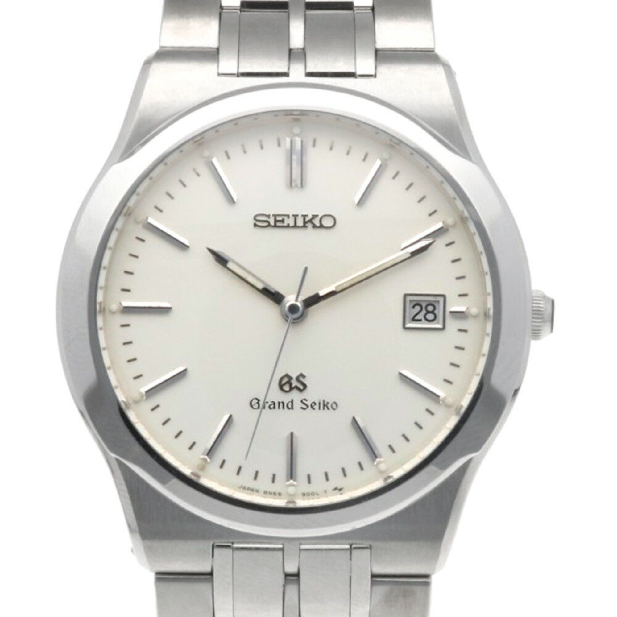 Seiko Watch Stainless Steel 8N65-9000 Quartz Men's SEIKO GRAND Grand Non-Waterproof Reason for Sale