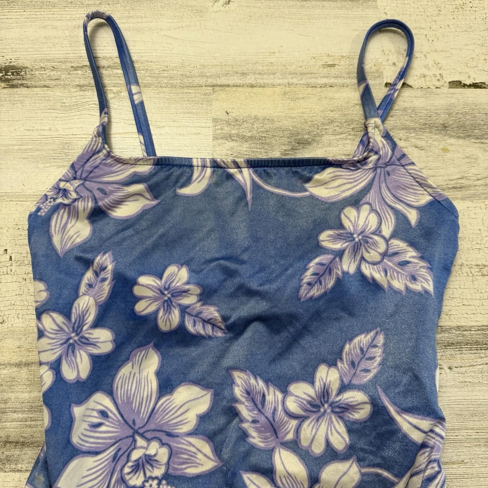 Eddie Bauer Vintage 90s Eddie Bauer One piece floral swimsuit small Size ONE SIZE - 3 Thumbnail