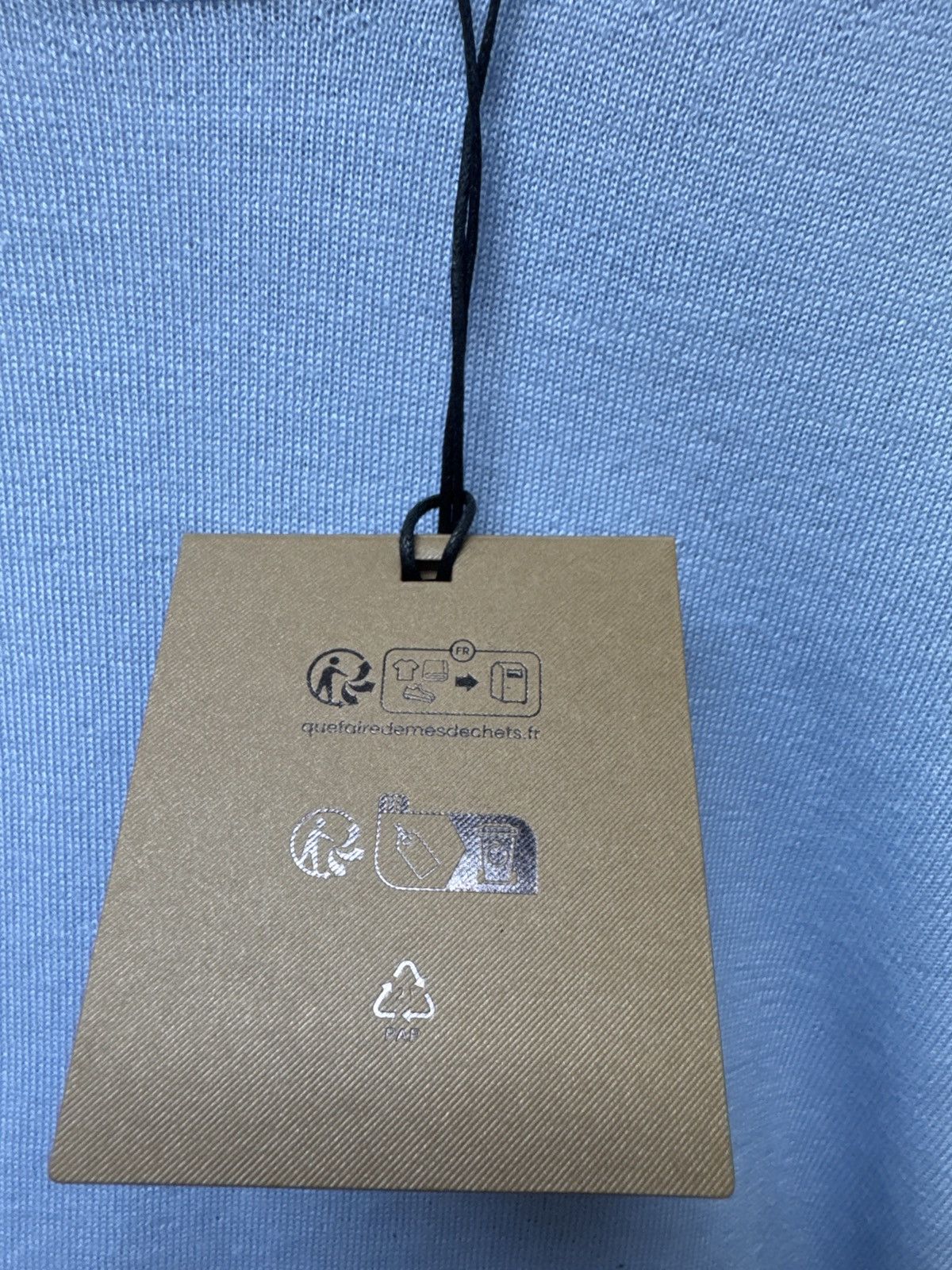 Burberry Burberry pale blue wool and cashmere xl sweater:Retail $830 Size US XL / EU 56 / 4 - 11 Thumbnail