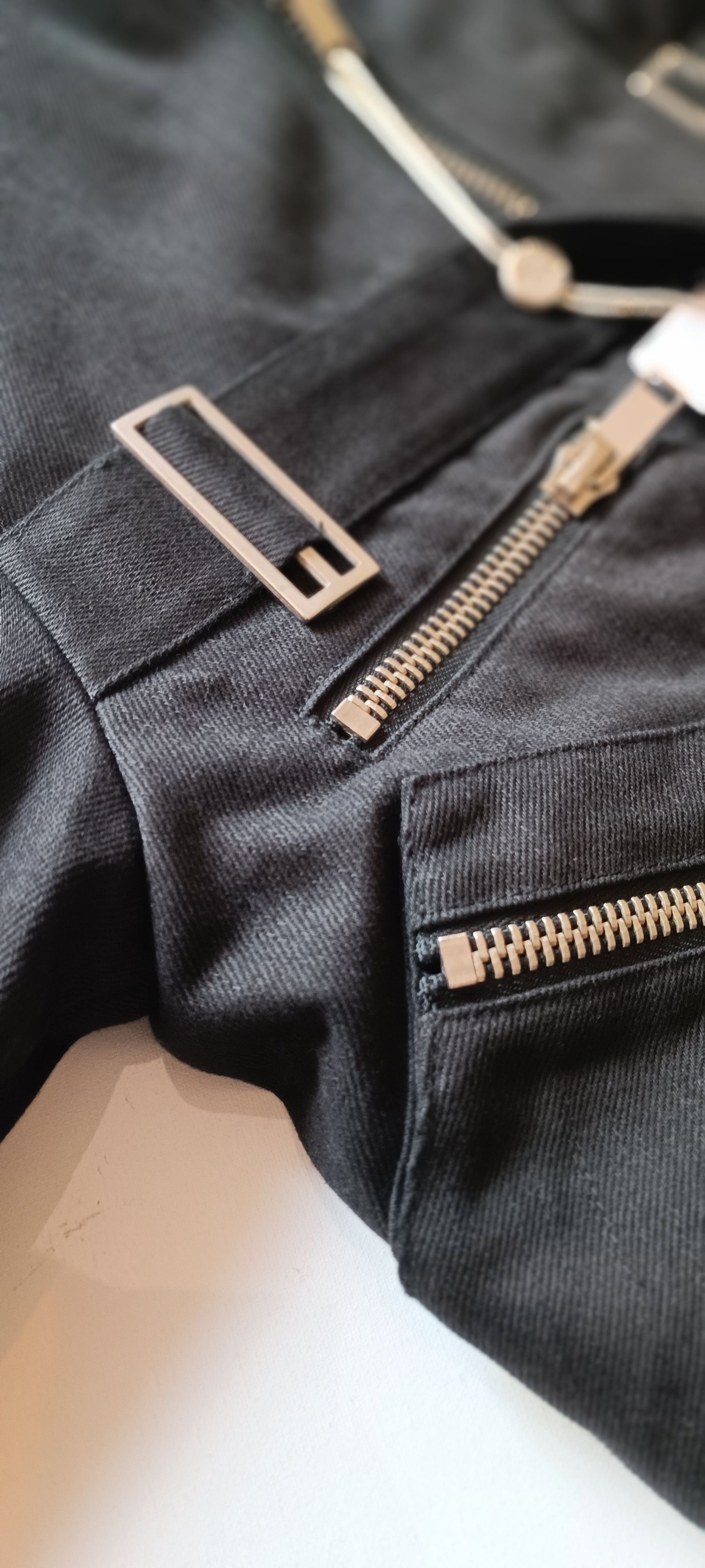 Heliot Emil HELIOT EMIL™ Double Layered Zipped Jacket 'Black' SS18 Size US M / EU 48-50 / 2 - 7 Thumbnail