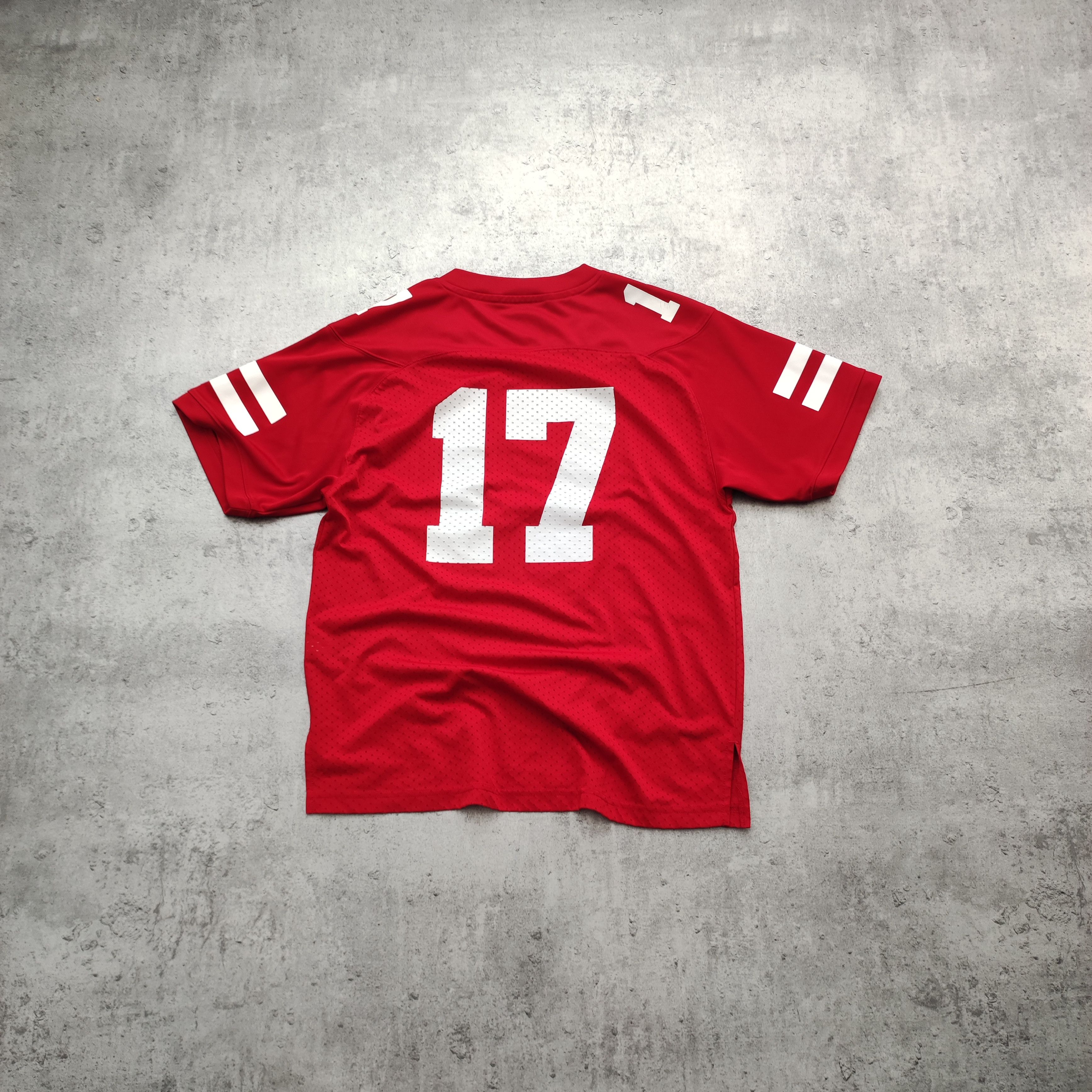 Adidas × NFL × Vintage RARE 90s Nebraska Huskers #17 NFL Football Match Jersey Size US M / EU 48-50 / 2 - 9 Thumbnail