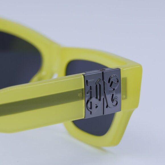 Palm Angels Palm Angels PERI10J MAGNOLIA 1807 Sunglasses Yellow Frame Size ONE SIZE - 8 Thumbnail