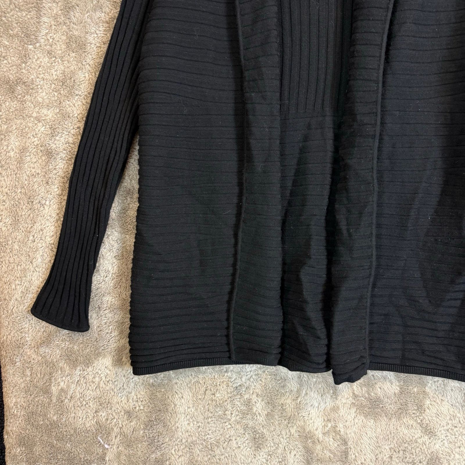 Other Talbots Pure Merino Wool Open Ribbed Cardigan Sweater L Size L / US 10 / IT 46 - 3 Thumbnail