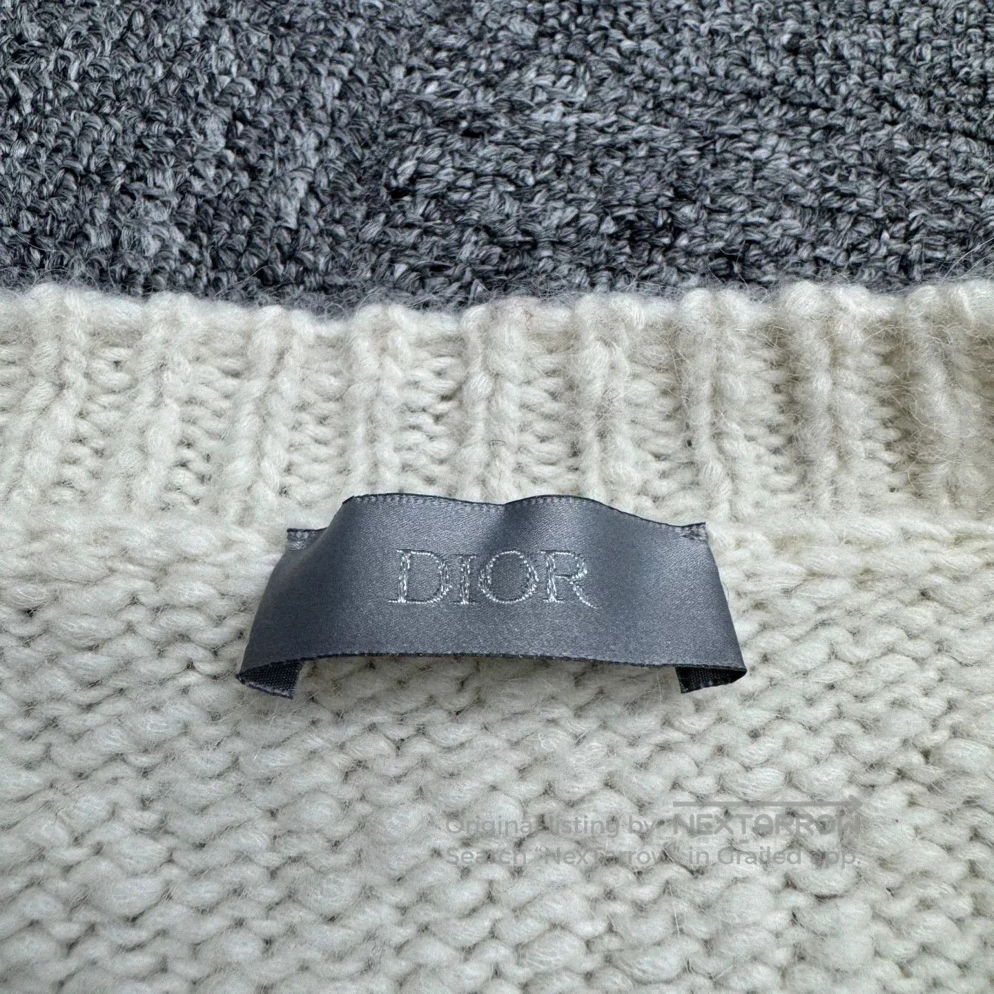 Dior Dior Embroidered Tiger Wool Sweater. Size US M / EU 48-50 / 2 - 2 Thumbnail
