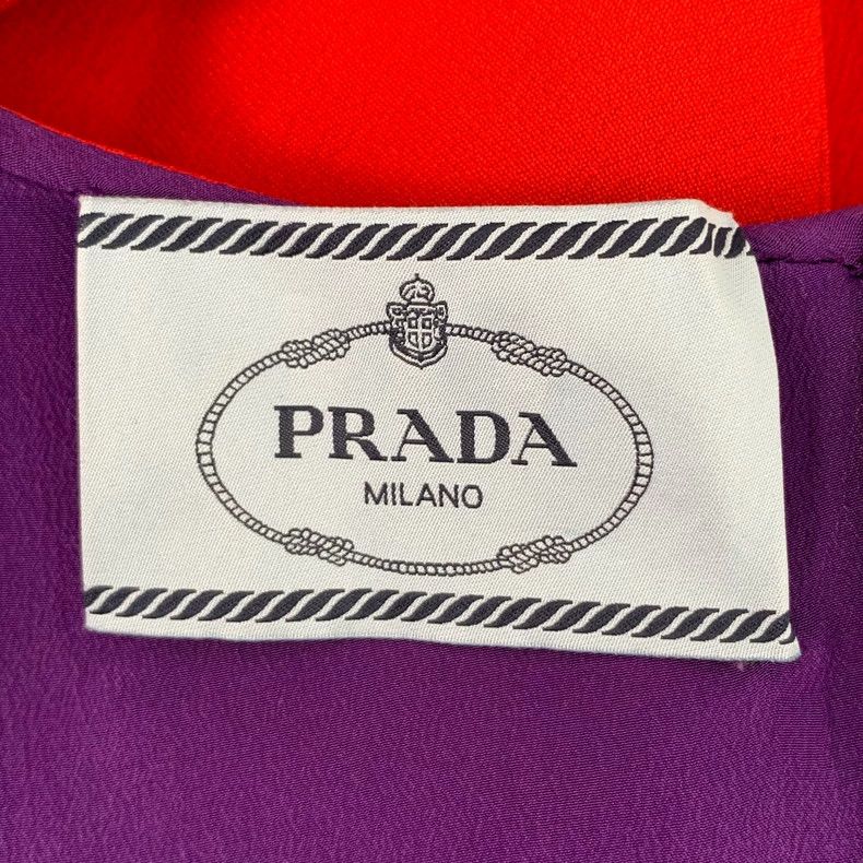 Prada Prada Red riveted sleeveless dress 2501-Nextarrow Size XS / US 0-2 / IT 36-38 - 6 Thumbnail