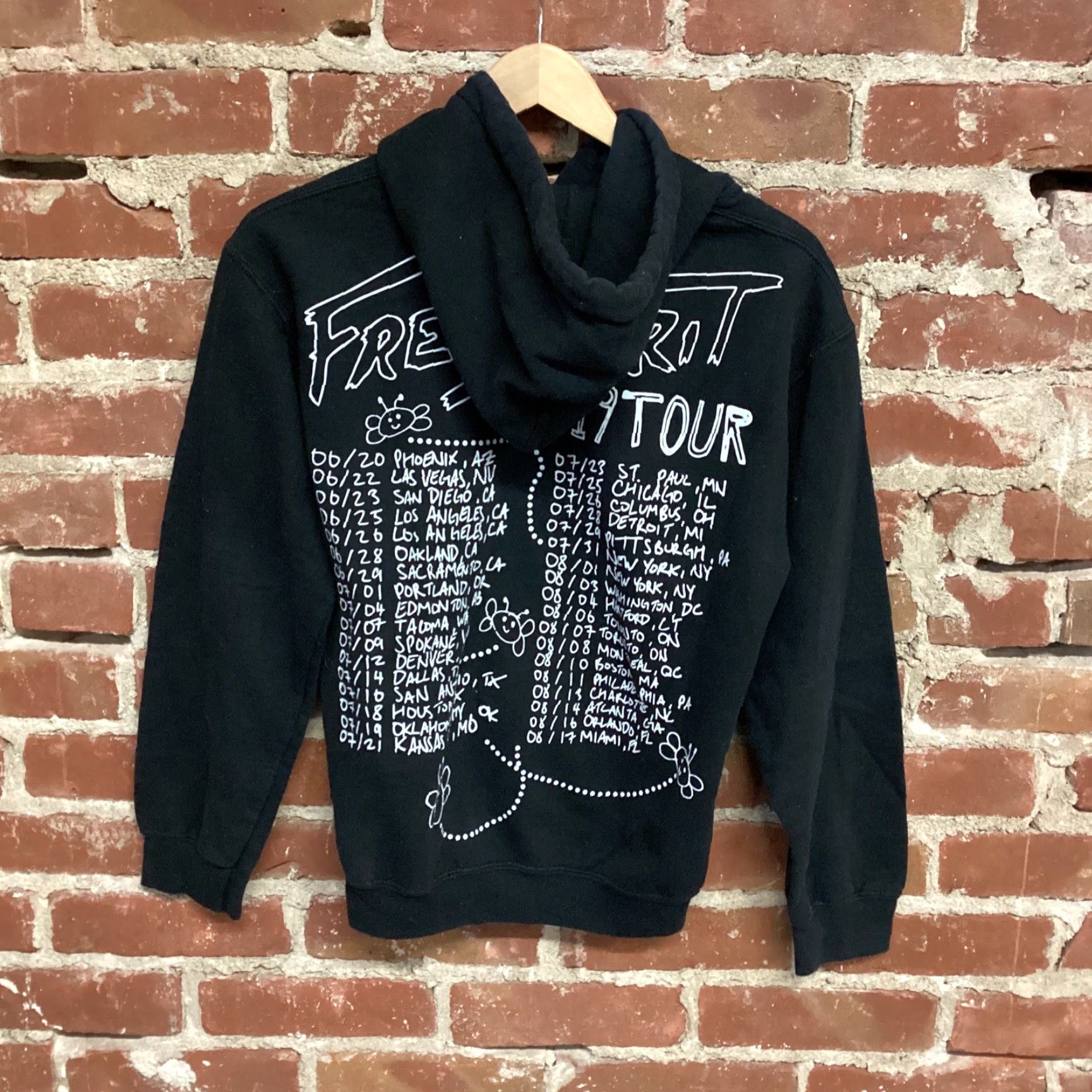ESPIRIT Khalid Free Spirit Tour 2019 Pullover Hoodie Sweatshirt Unbranded Unisex Adults Small Black Size US S / EU 44-46 / 1 - 2 Thumbnail