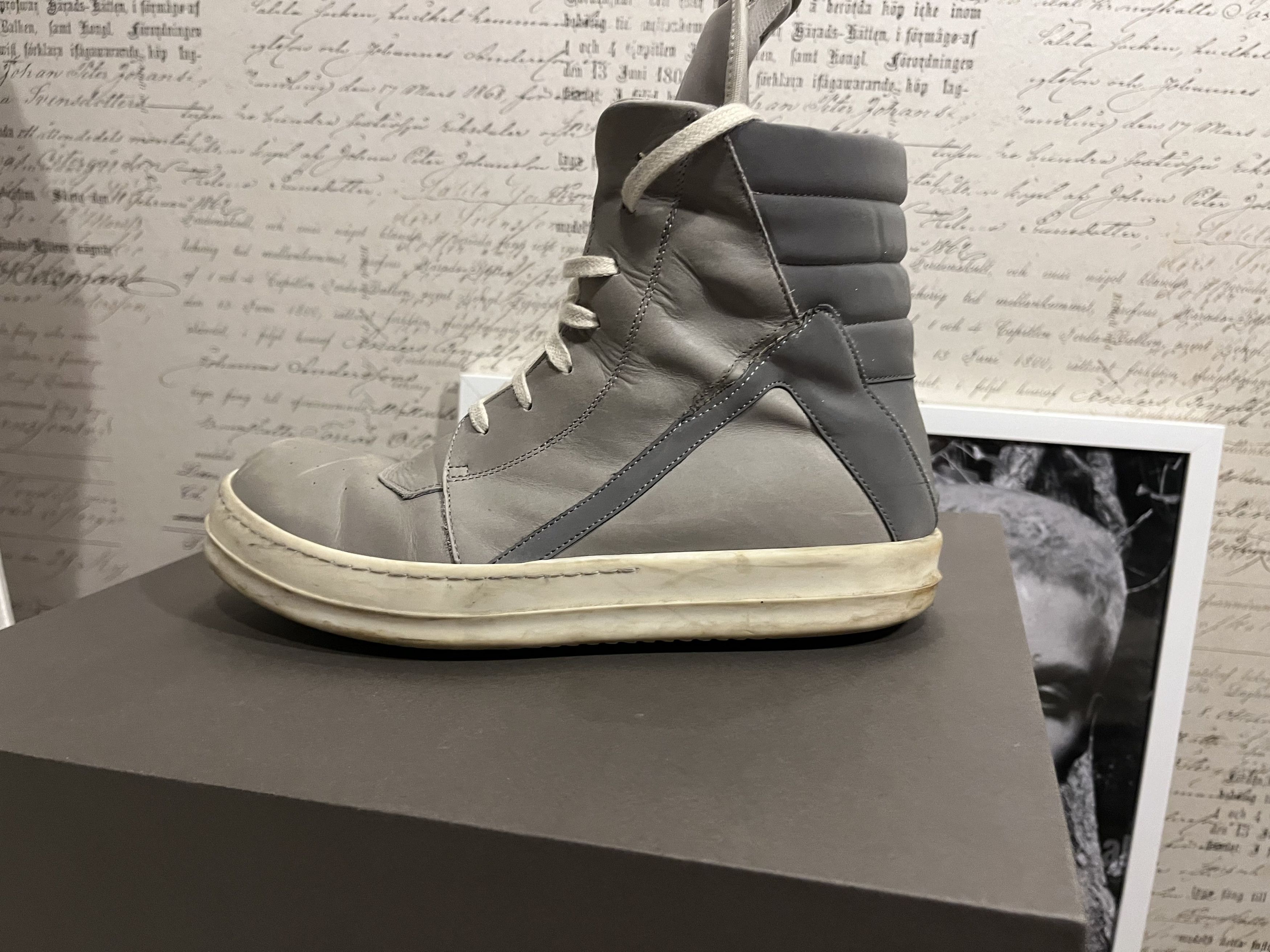 Rick Owens Rick Owens Pearl Geobaskets Size US 9 / EU 42 - 6 Thumbnail