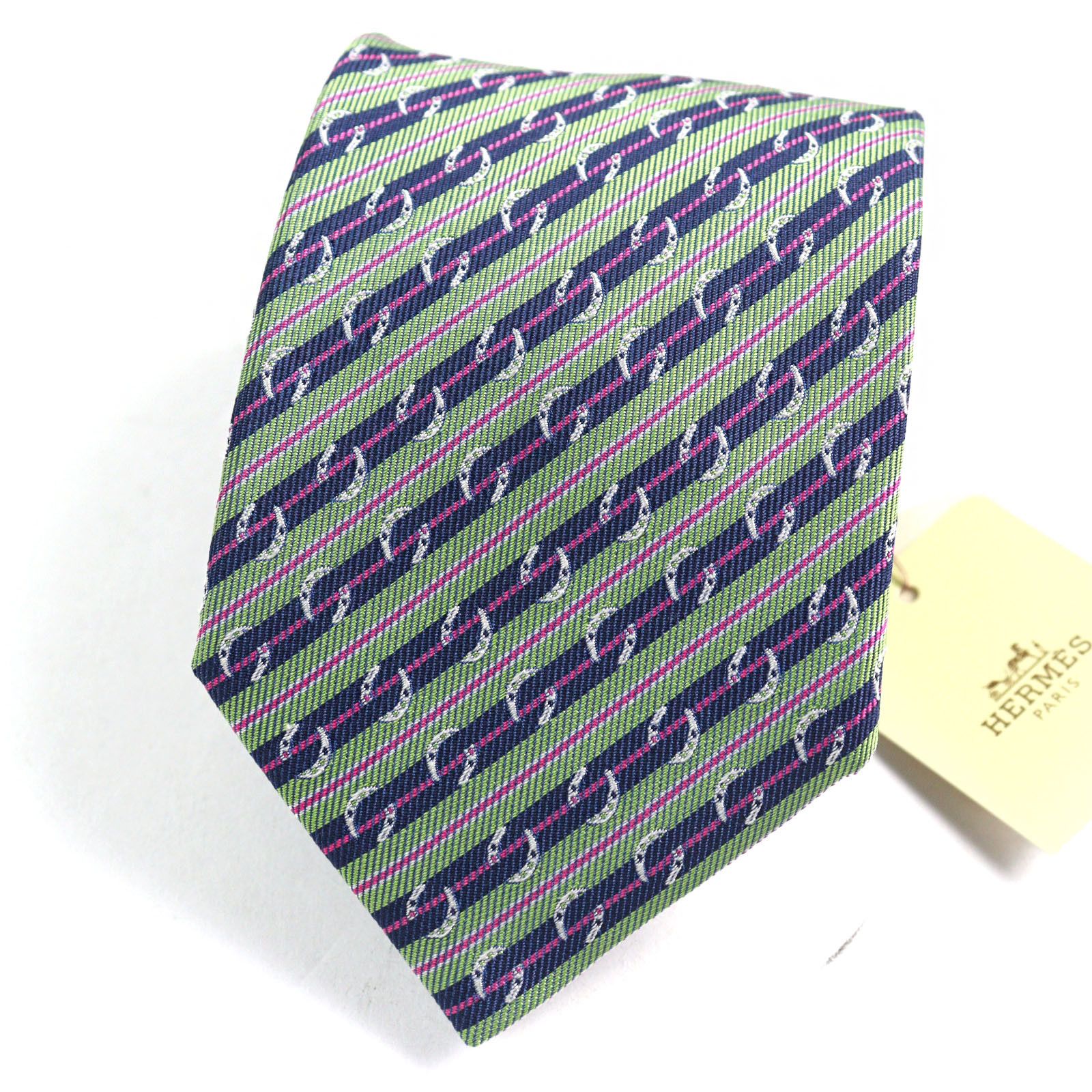 Hermes Hermes Hermes Cravate Soie Lourde Silk Tie Others Necktie DUTY FREE for USA Size ONE SIZE - 1 Thumbnail