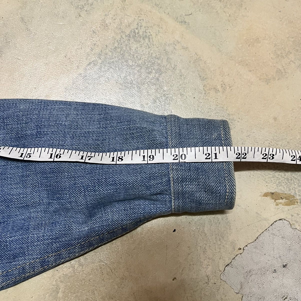 Japanese Brand × Vintage Distress Denim Jacket Size US M / EU 48-50 / 2 - 12 Thumbnail