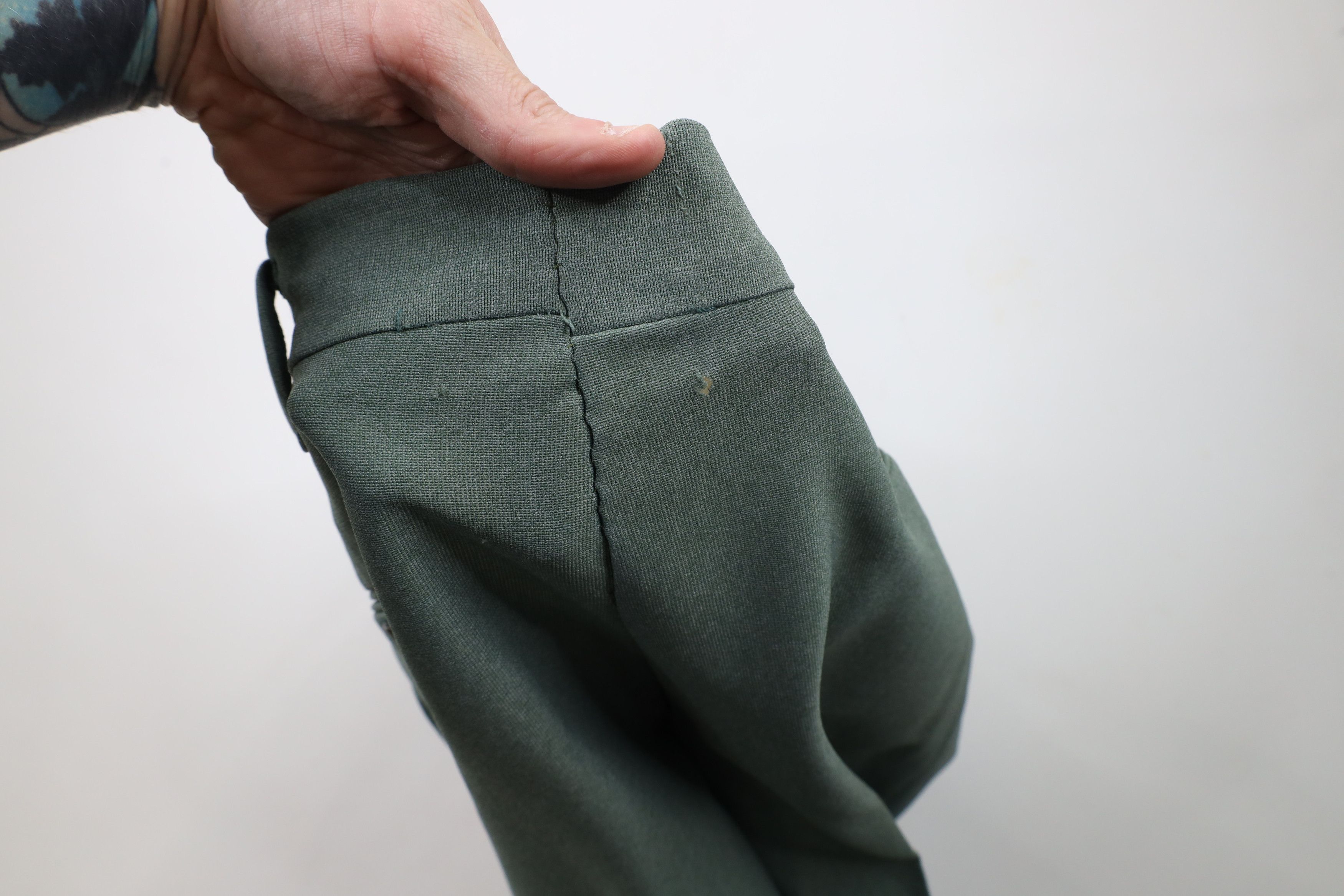 Vintage Vintage 70s Streetwear Cuffed Bell Bottoms Chino Pants US Size US 36 / EU 52 - 9 Thumbnail