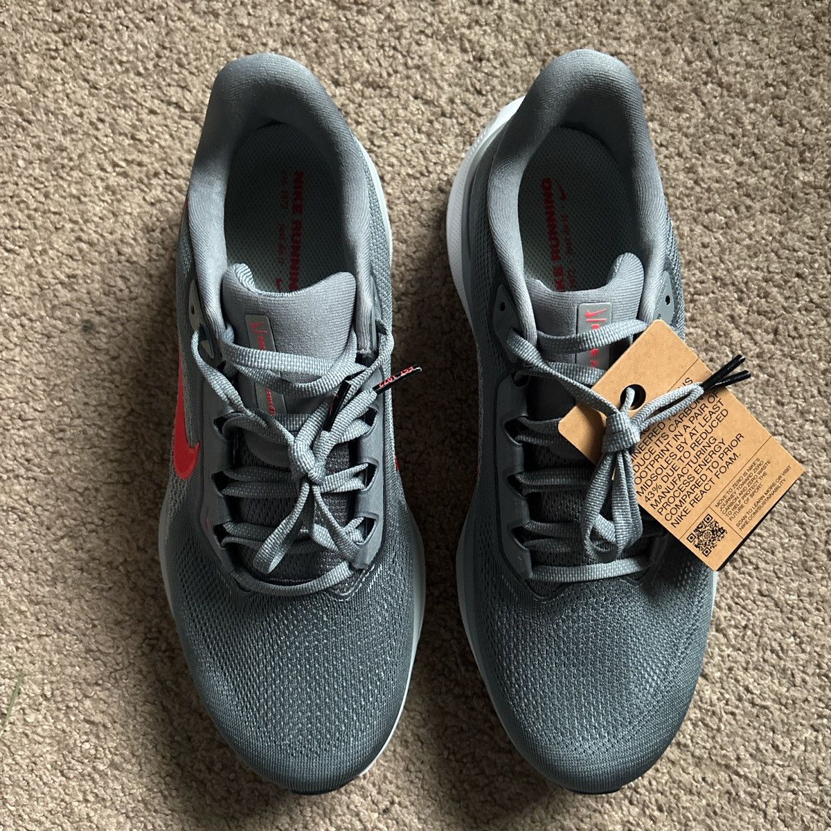 Nike Nike Pegasus 41 Cool Grey Size US 10 / EU 43 - 2 Thumbnail