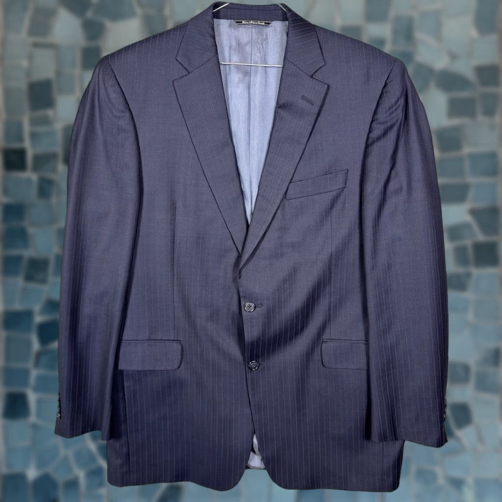 Jack Victor Jack Victor Sport Coat Mens 43L Wool Blazer Jacket Size 46R - 1 Thumbnail