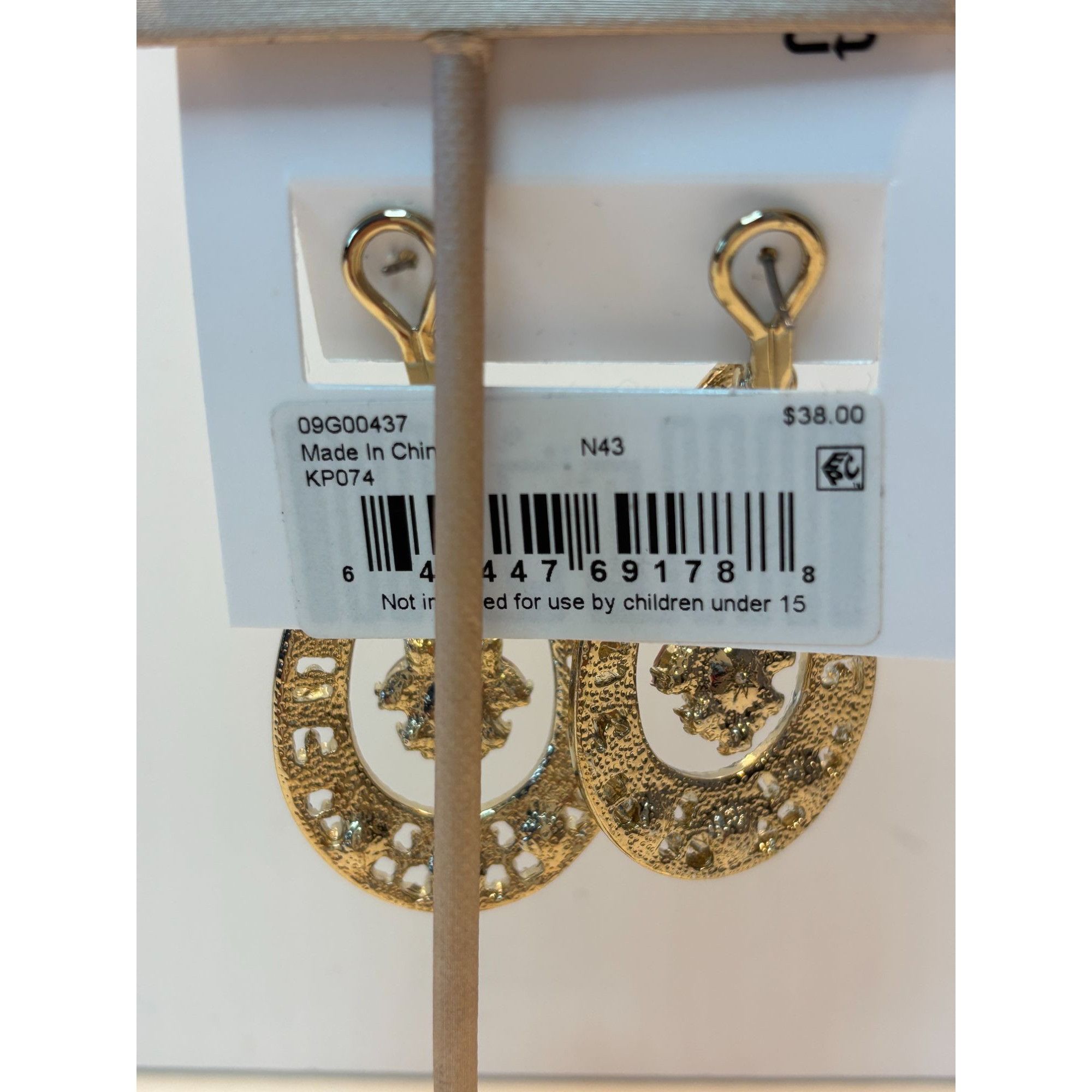 Karl Lagerfeld Karl Lagerfeld Paris Crystal Teardrop Earrings – Holiday Lux Size ONE SIZE - 3 Thumbnail
