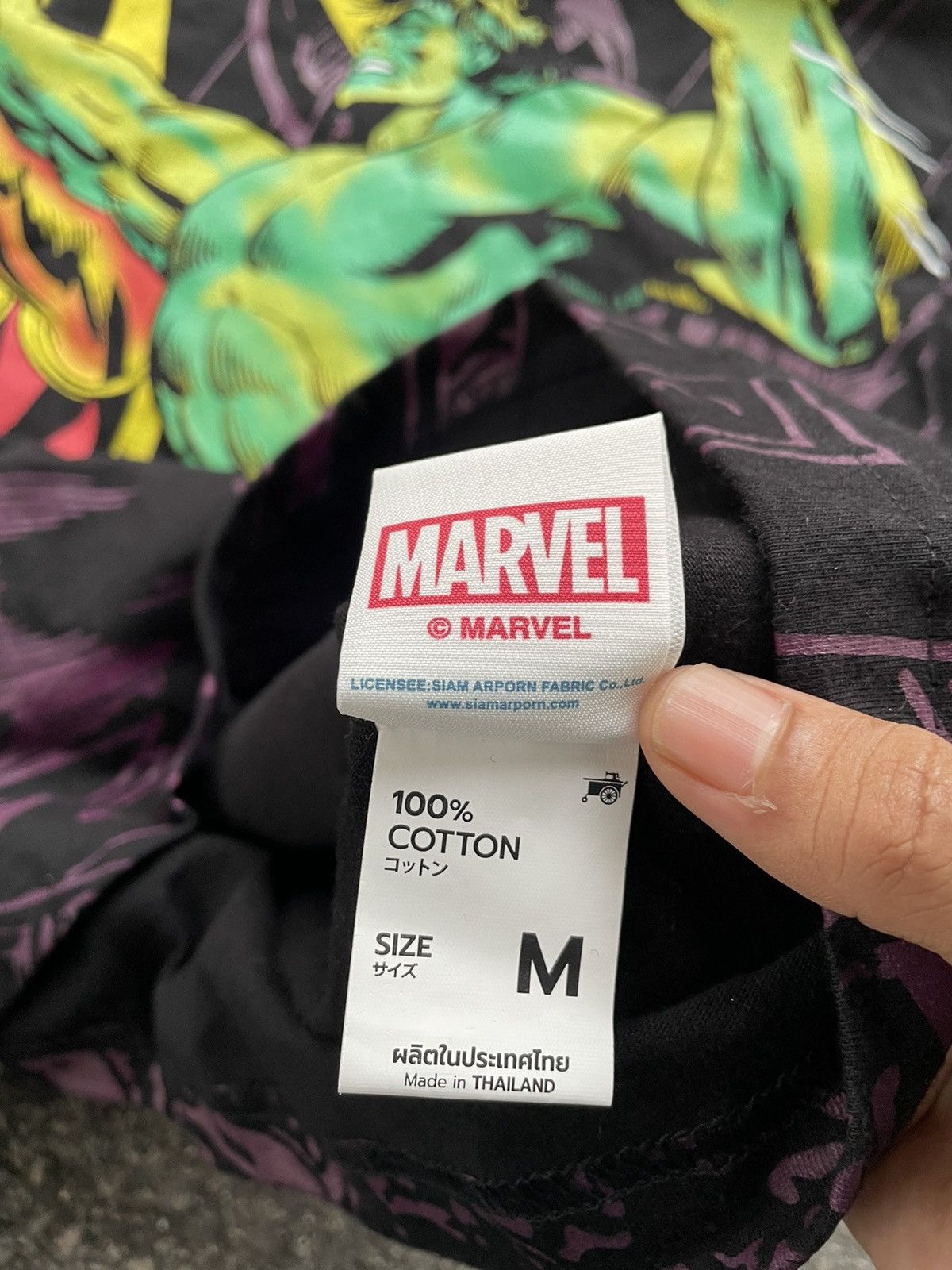 Marvel Comics Hulk AOP tee Size US M / EU 48-50 / 2 - 6 Thumbnail
