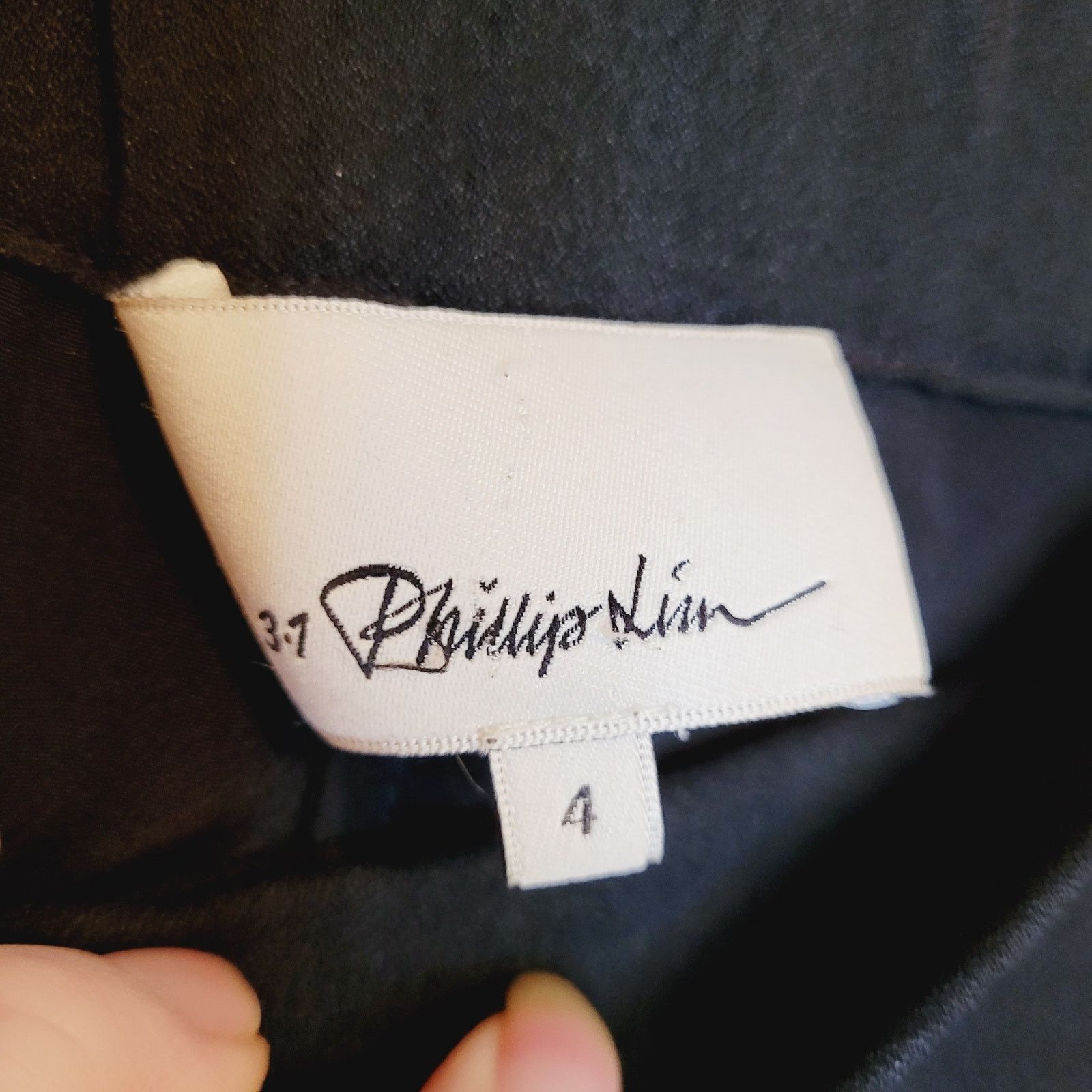 3.1 Phillip Lim 3.1 Phillip Lim Black Pleated Ankle Trouser Pants Size 27" / US 4 / IT 40 - 4 Thumbnail