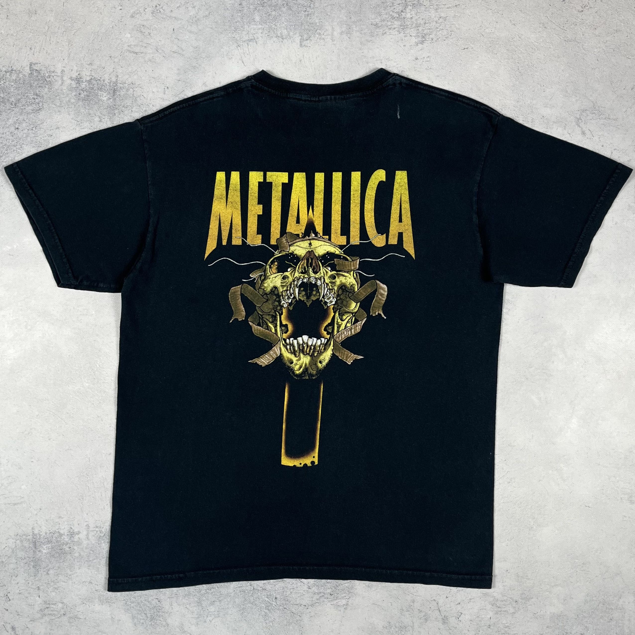 Band Tees Vintage Metallica Pushead Rare Rock Band T Shirt 00’s Size US M / EU 48-50 / 2 - 17 Thumbnail