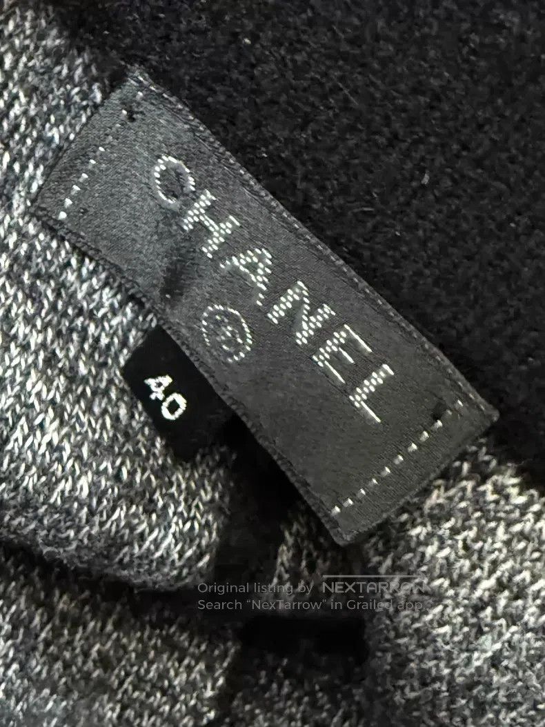 Chanel Chanel Rhinestone buckle cashmere silk blended Bermuda cas Size 26" / US 2 / IT 38 - 6 Thumbnail
