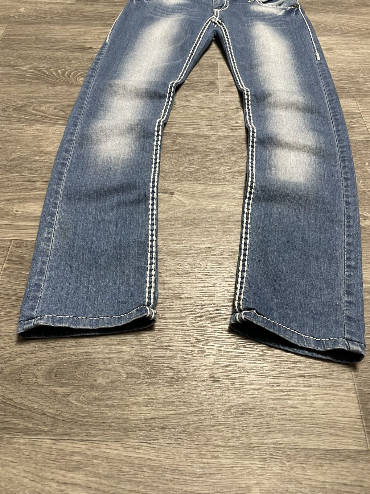 True Religion Vintage True Religion Blue Skinny Fit Jeans Y2K Size US 31 - 6 Thumbnail